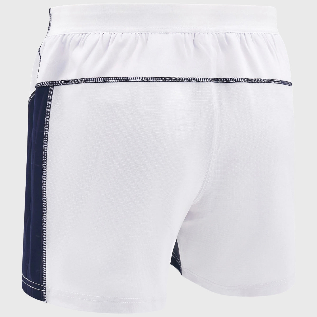 2024/25 Macron Scotland Men's Home Rugby Shorts - Breathable Performance Shorts for Rugby Training & Match Play