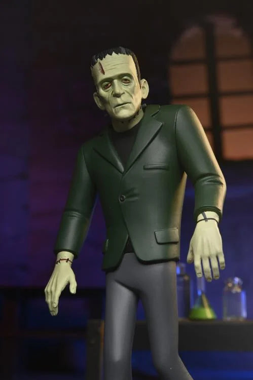 NECA Toony Terrors Frankenstein's Monster Action Figure - Universal Monsters Collectible Toy for Horror Fans | Perfect for Display, Halloween Decor & Pop Culture Collections