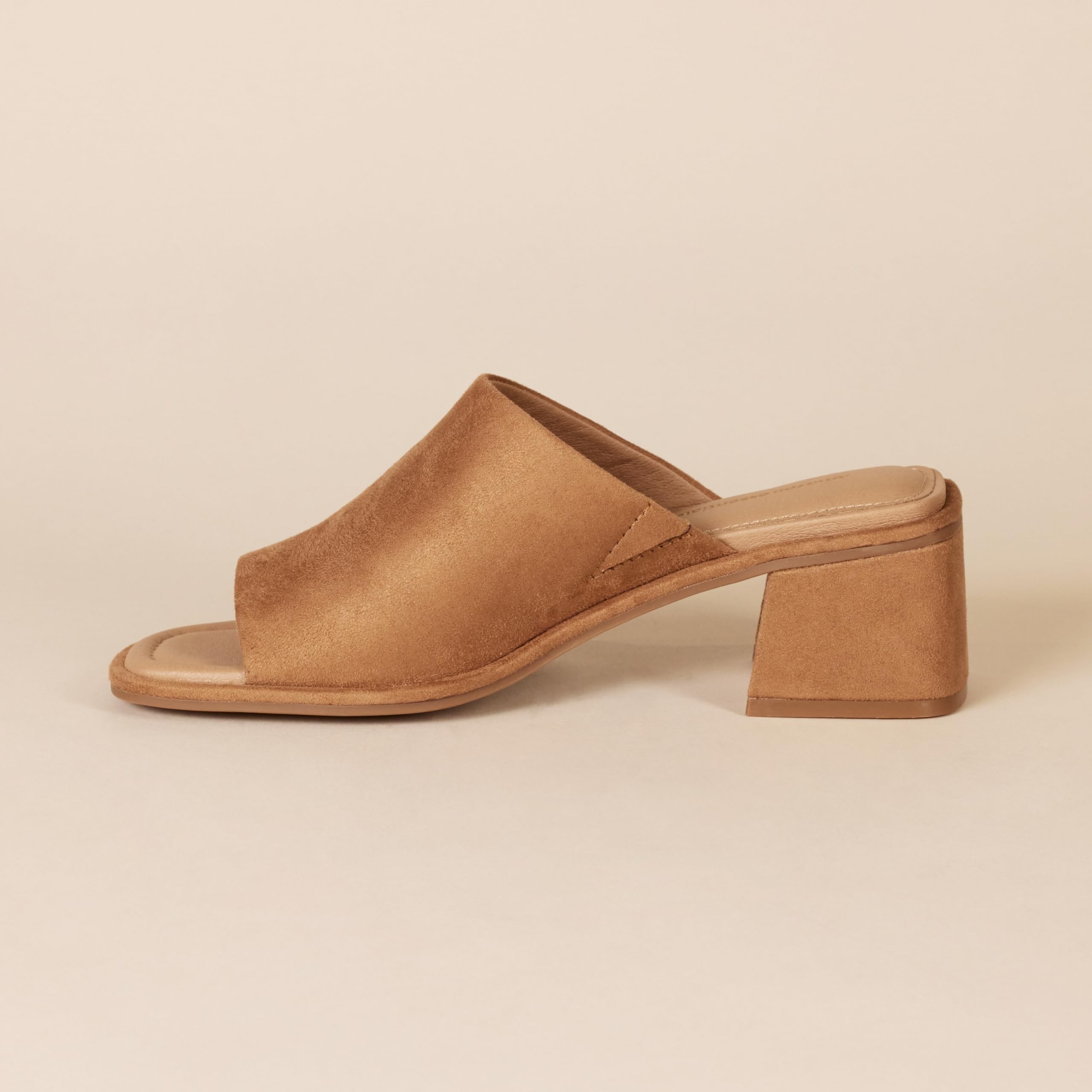 Amazon Essentials Women's Block Heel Mule - Comfortable Slip-On Shoes for Work, Office & Casual Wear | Breathable & Stylish Low Heel Pumps for Women