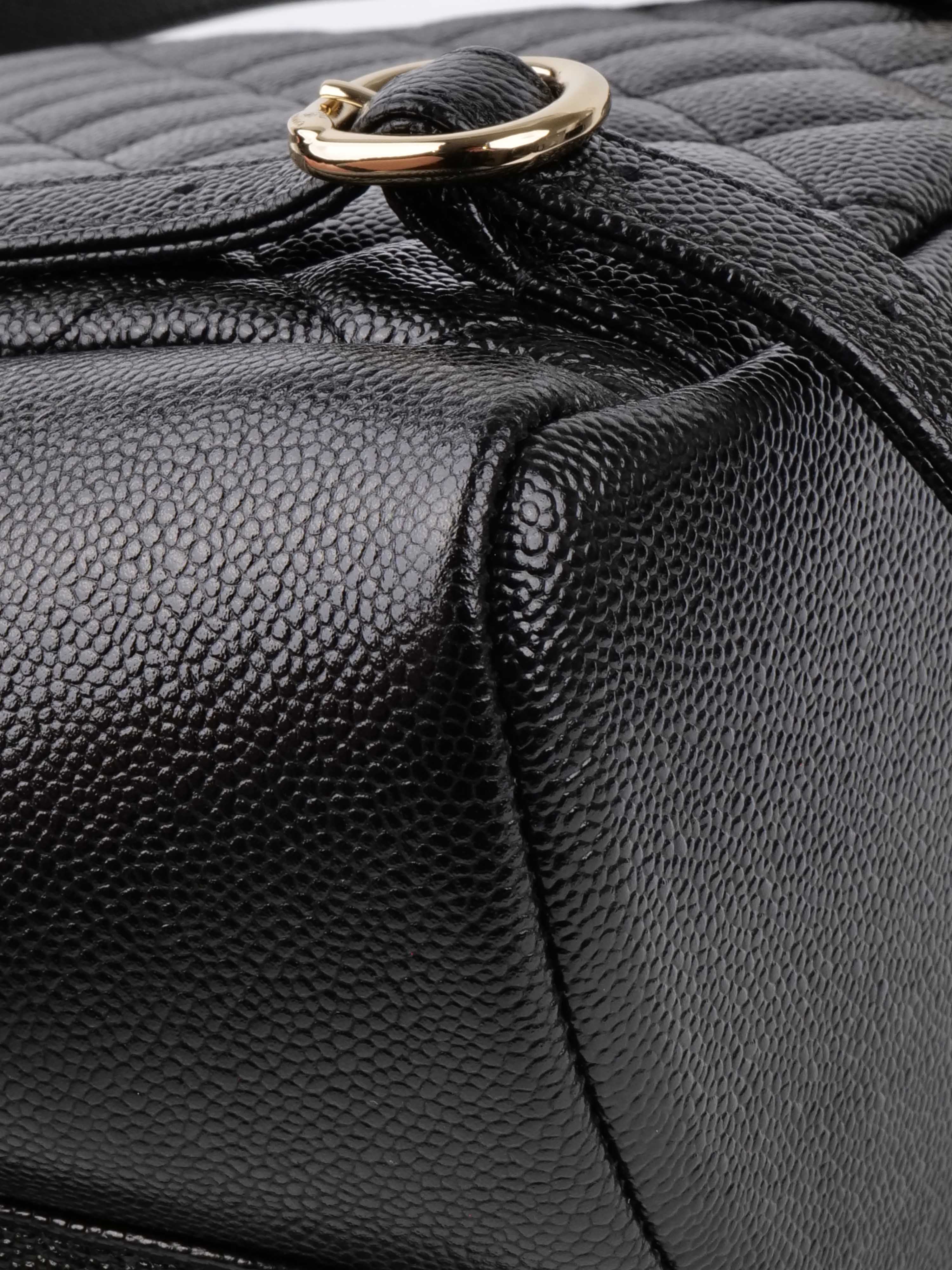 Chanel Black Caviar Leather Backpack for Women | Luxury Designer Handbag for Travel, Work & Everyday Use