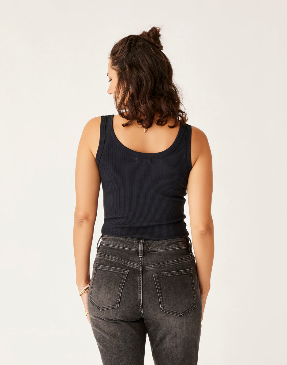 Ever Tank Top - Stylish Black Women's Casual T-Shirt for Everyday Wear | Comfortable & Trendy Basic Tee for Outfits, Layering, and Street Fashion