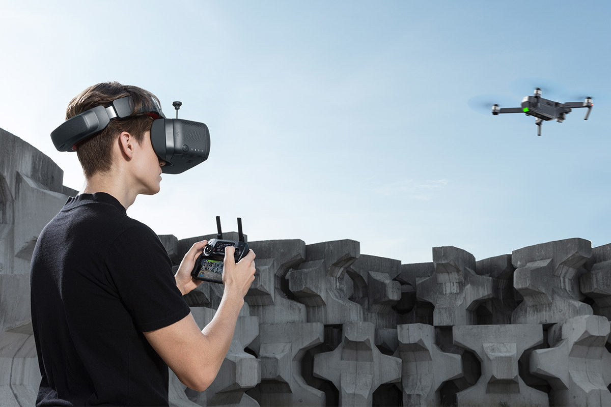 DJI Goggles Racing Edition - FPV Drone Goggles for Immersive Racing Experience | Perfect for Drone Racing, Aerial Photography & VR Adventures