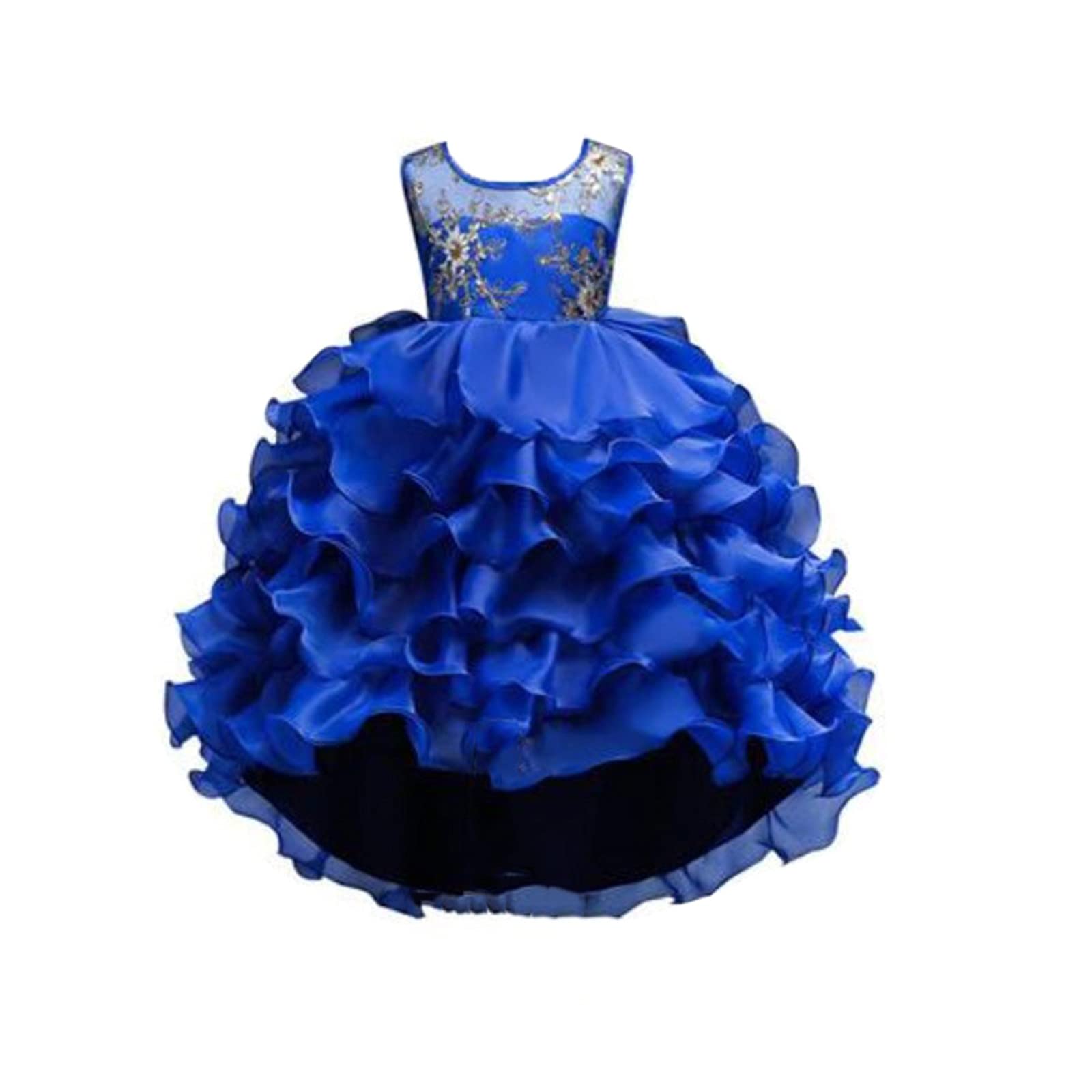 Yiqinyuan Kids Princess Dress - Fluffy Performance Gown for Girls, Birthday Cake Dress for Children | Perfect for Parties, Pageants & Special Occasions