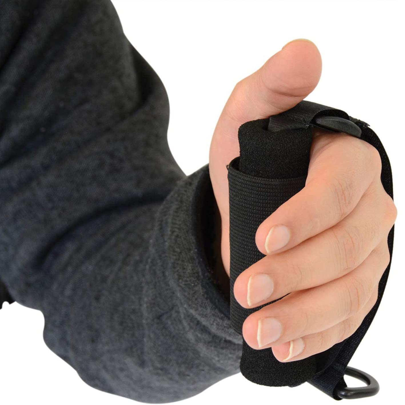 Adjustable Universal Cuff Utensil Holder - Adaptive Eating Aid Strap for Parkinson's, Arthritis & Hand Tremors - Assistive Device for Elderly & Disabled - Perfect for Dining Independence at Home or Care Facilities