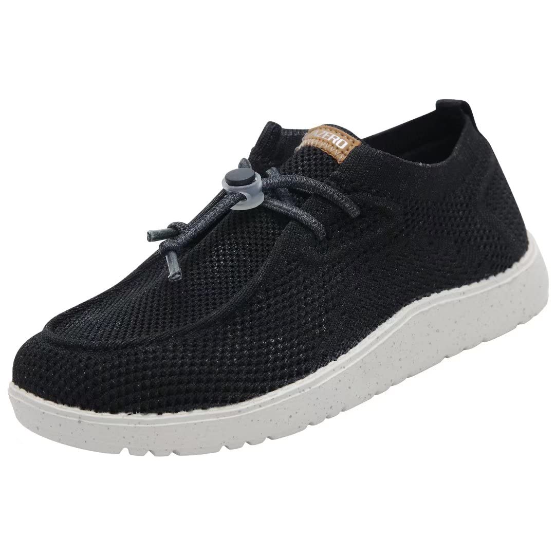 TAZERO Unisex Slip-On Loafers for Kids & Youth - Lightweight Comfortable Boat Shoes for Boys & Girls - Perfect for School, Casual Wear & Outdoor Activities