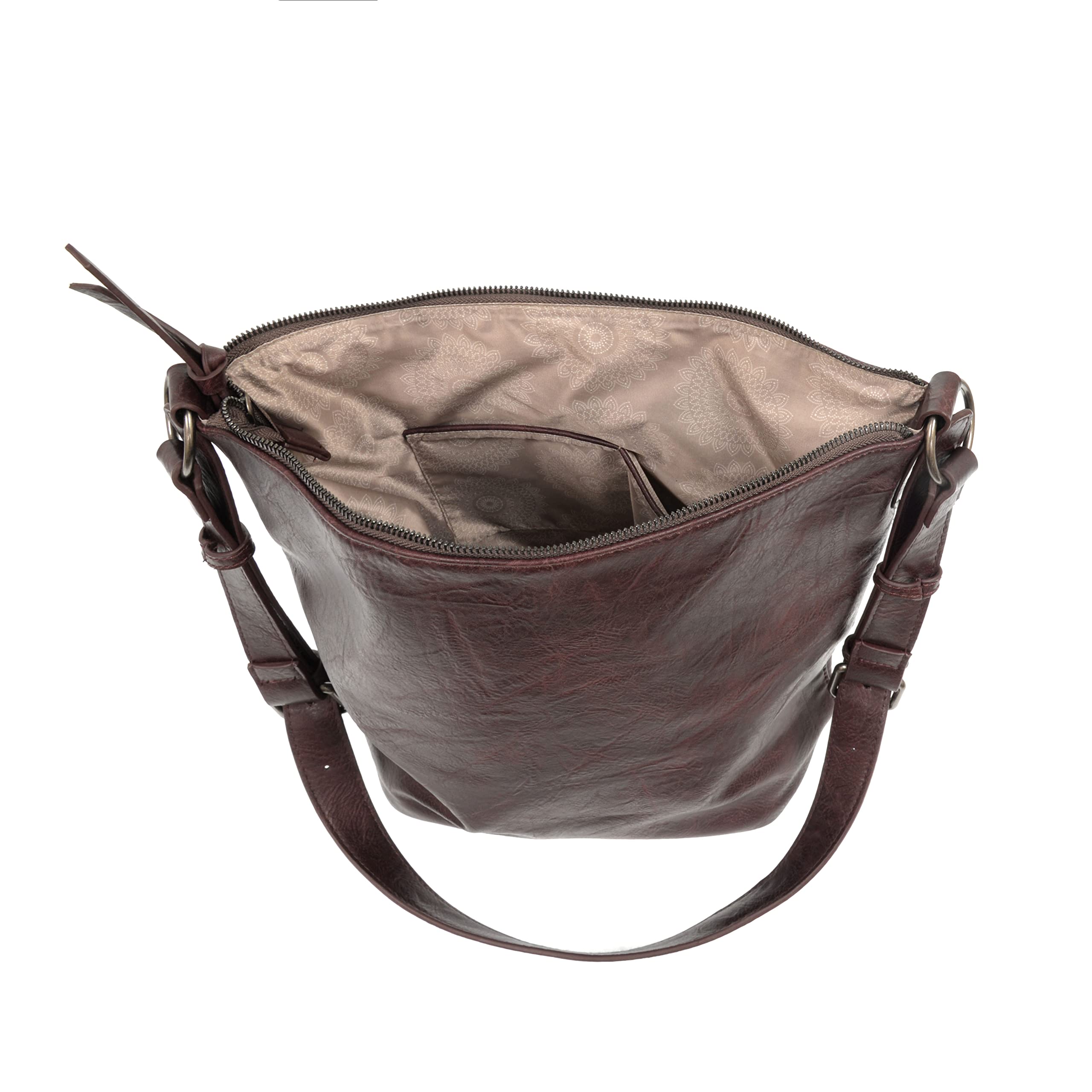 Joy Susan Crossbody Bucket Handbag - Stylish Nori Tote Purse for Women | Fashionable Shoulder Bag for Daily Use, Travel & Shopping
