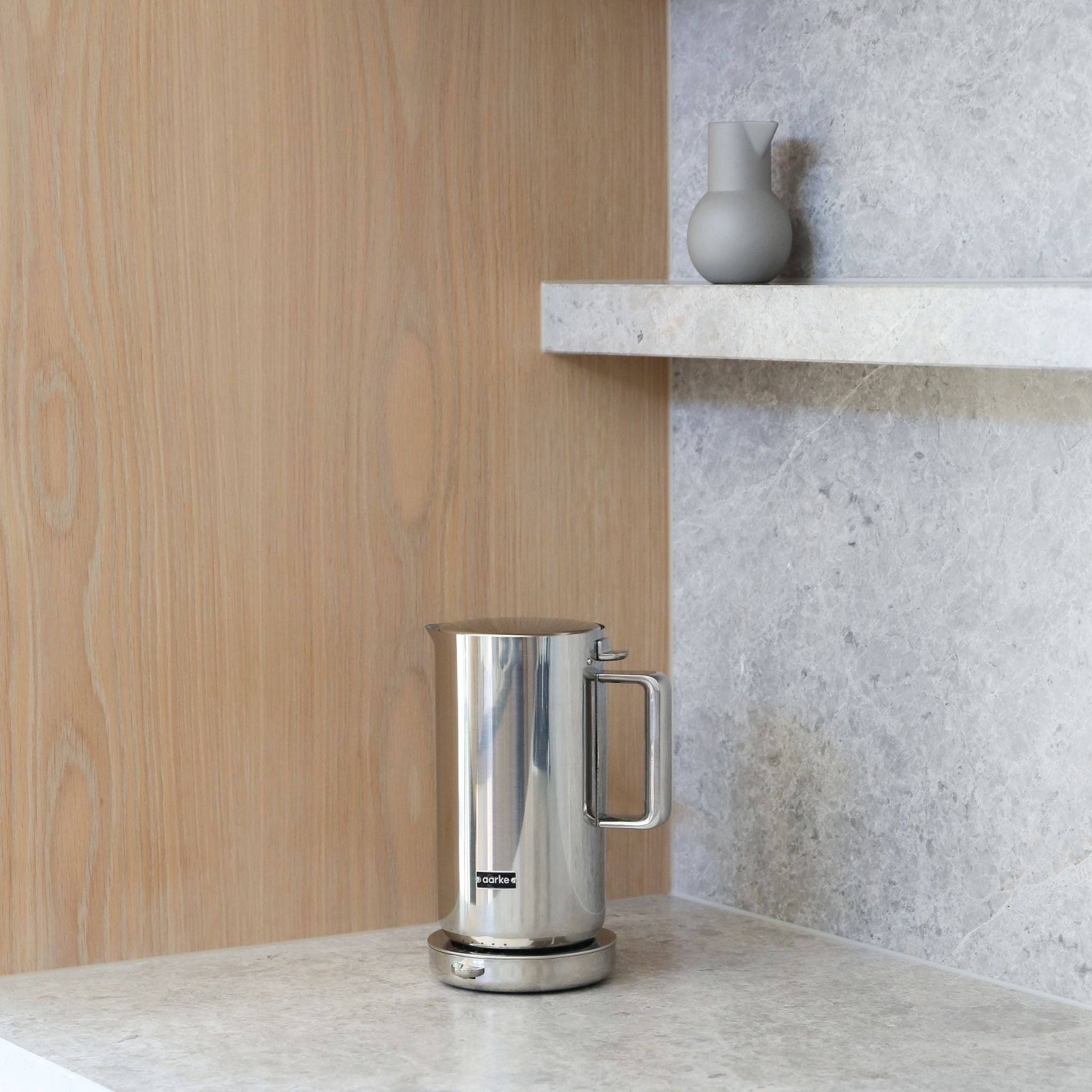 Premium AARKE Stainless Steel Electric Kettle - Fast Boiling & Auto Shut-Off - Perfect for Home, Office & Tea/Coffee Lovers - BPA Free & Energy Efficient