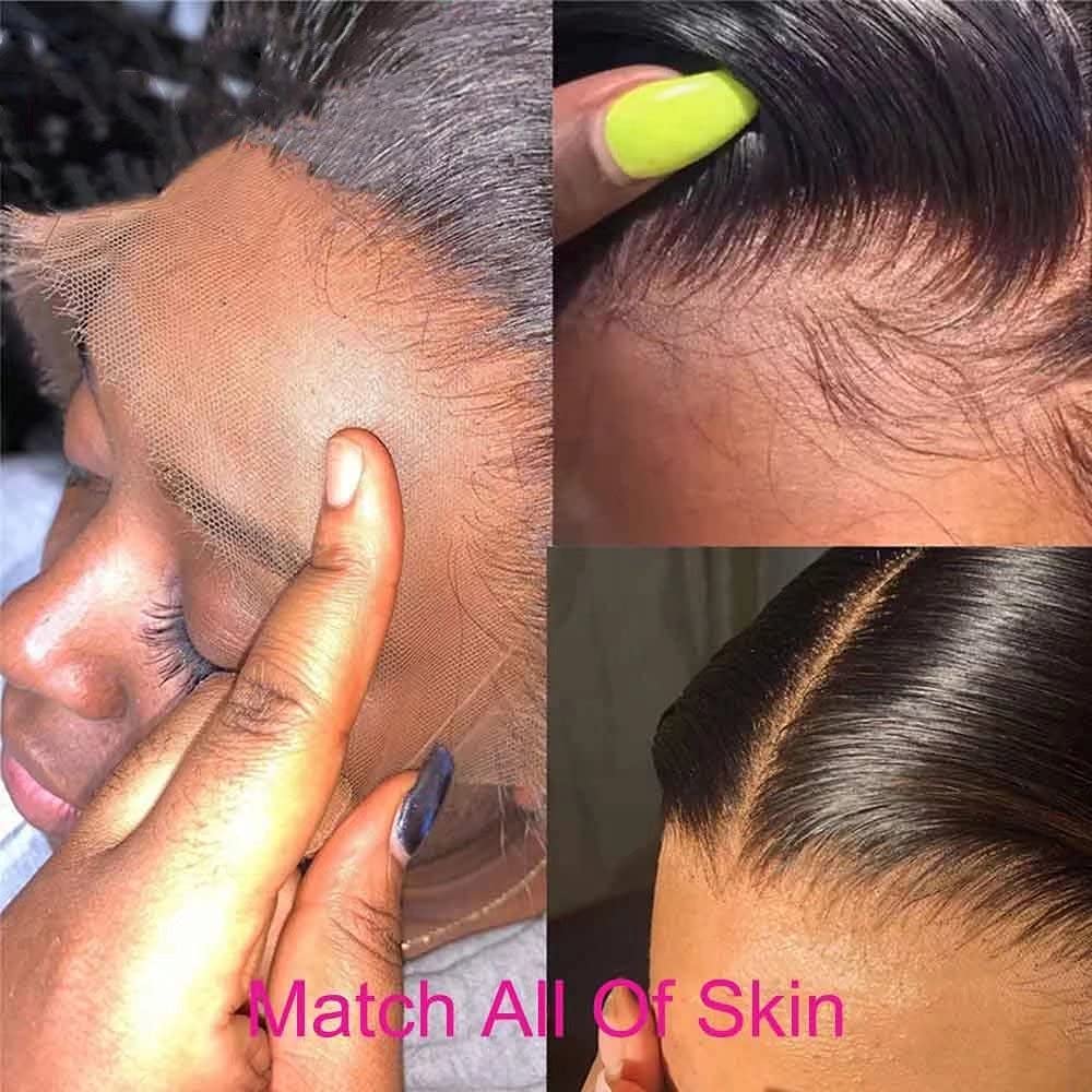 13x6 HD Invisible Lace Front Wig | Brazilian Remy Human Hair | Short Curly Bob with Deep Side Part | 150% Density 14 Inch | Glueless & Transparent Lace | Perfect for Daily Wear, Parties & Cosplay