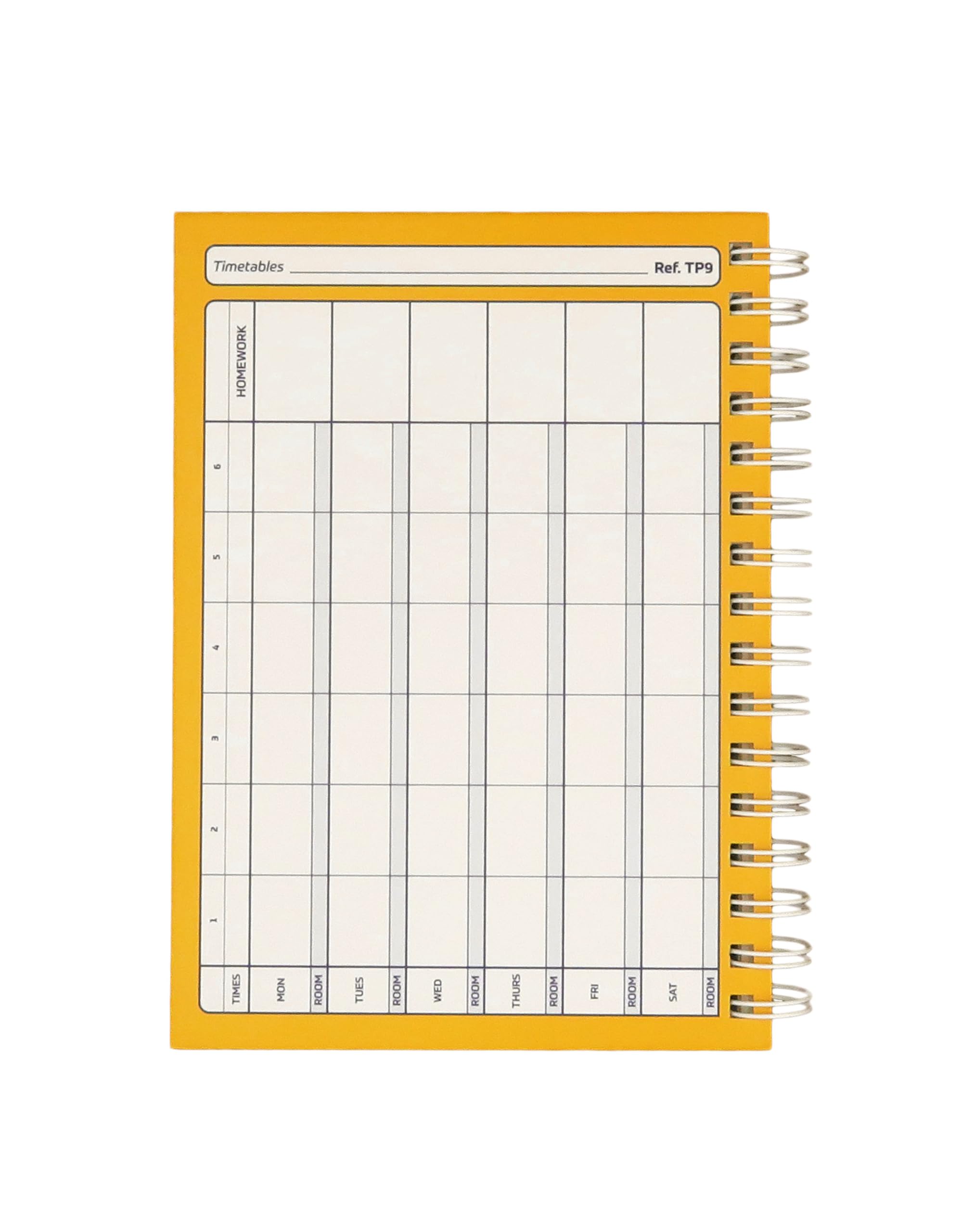 2025-2026 Teacher Planner A5 Gold Edition - 6 Period Lesson Plan Book for Educators (TP9-GLD) | Perfect for Classroom Organization & Academic Scheduling