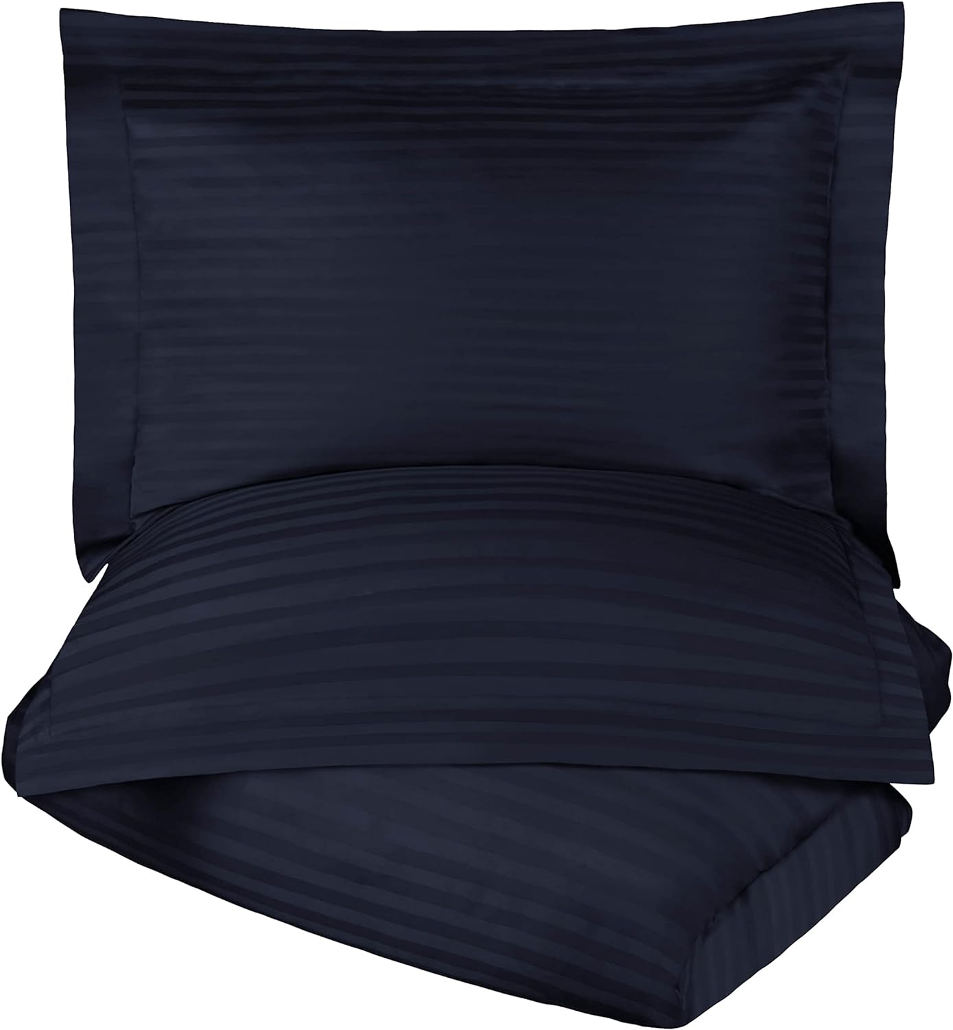 Premium Egyptian Cotton 300 Thread Count Duvet Cover Set - Soft Luxury Bedding for Master Bedroom & Guest Room (Queen/King Size) | Breathable & Wrinkle-Resistant for All-Season Comfort