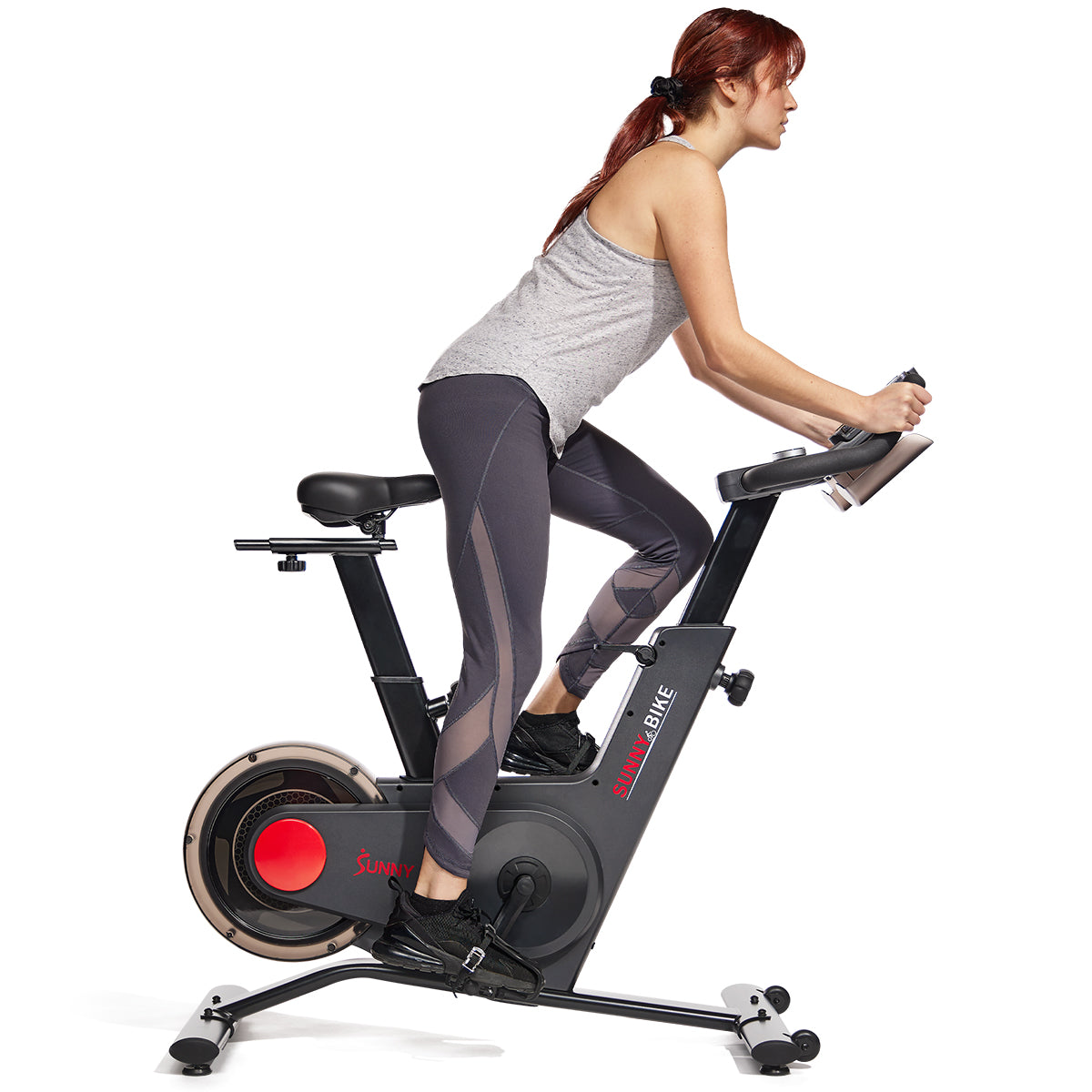 Tryden Smart Magnetic Exercise Bike with Bluetooth Connectivity - Perfect for Home Workouts & Indoor Cycling Training