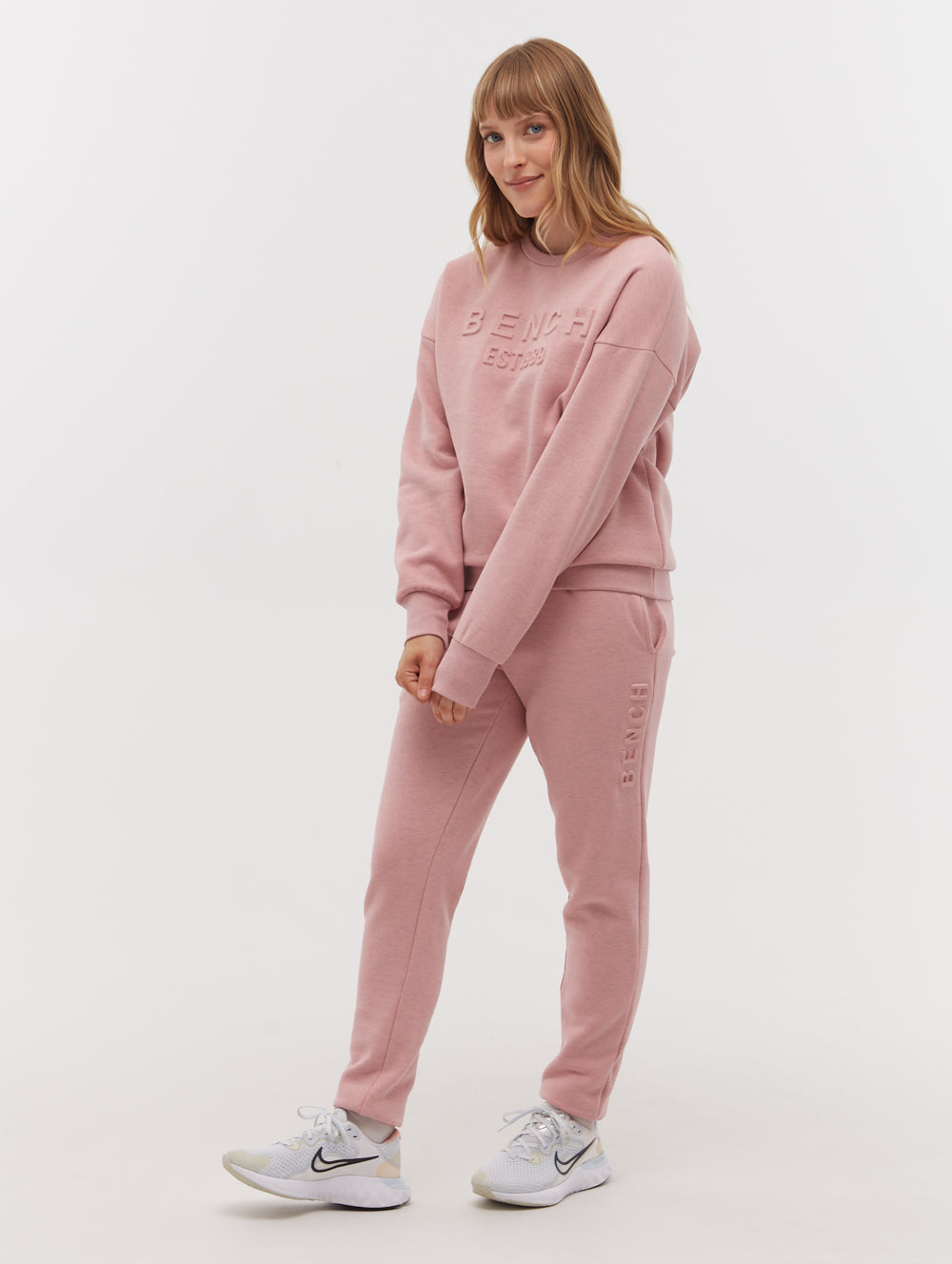 Marianna Women's Logo Joggers - Comfortable Athletic Pants for Running, Yoga & Lounge Wear - Trendy Casual Outfit for Gym, Travel & Everyday Use