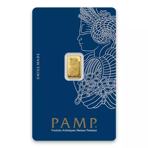 24 KT 1 Gram Fortuna PAMP Gold Bar (GC1) - Pure Investment Grade Gold Bullion for Collectors & Investors | Perfect for Portfolio Diversification, Gifts & Wealth Preservation