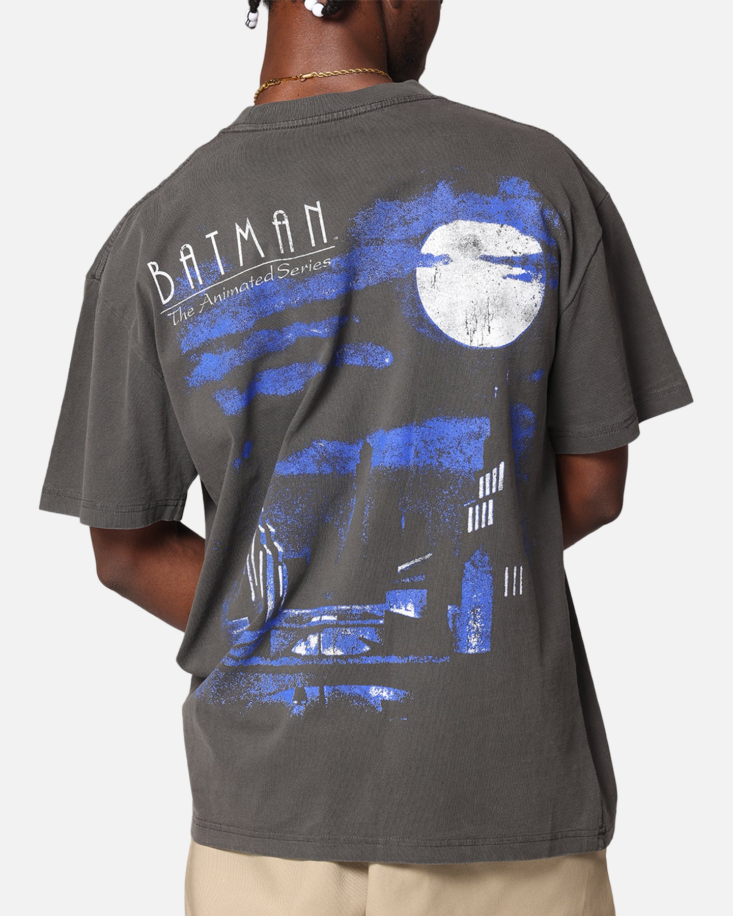 Vintage DC Batman The Animated Series Heavy Cotton T-Shirt - Black Wash | American Thrift | Casual Wear & Comic Con Costume
