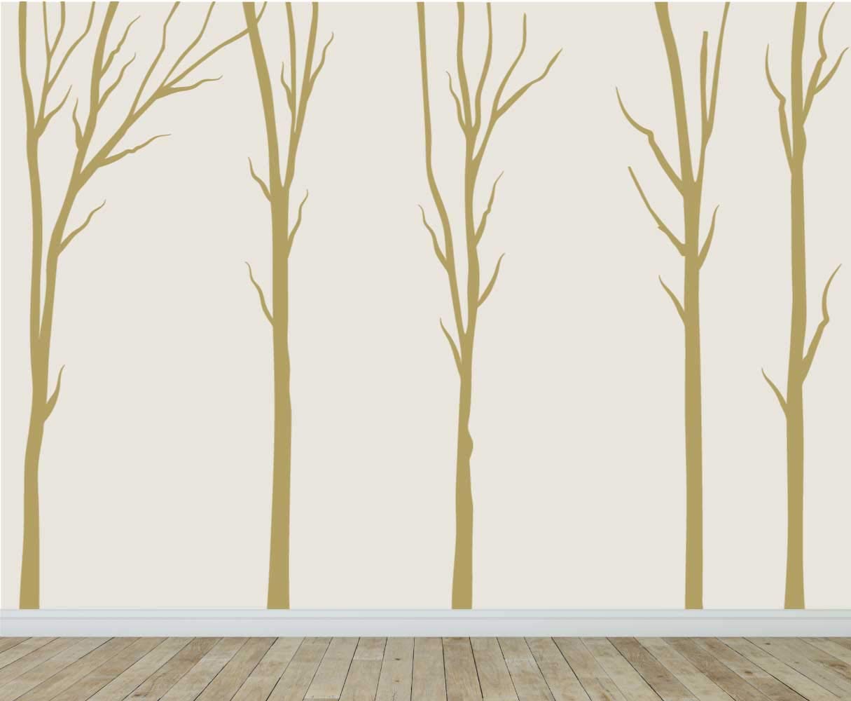 Winter Tree Wall Decals & Stickers for Kids - Seasonal Nursery Decor, Bedroom & Playroom Wall Art - Perfect for Holiday Home Decor & DIY Room Makeover