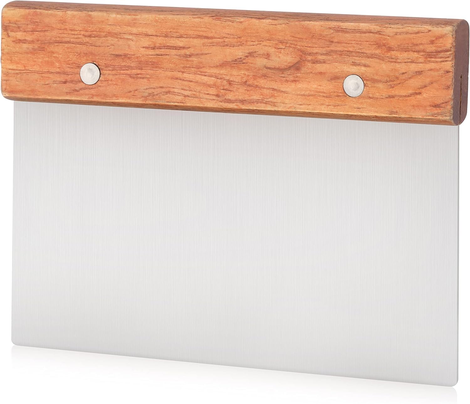 Premium Wood Handle Dough Scraper - 6