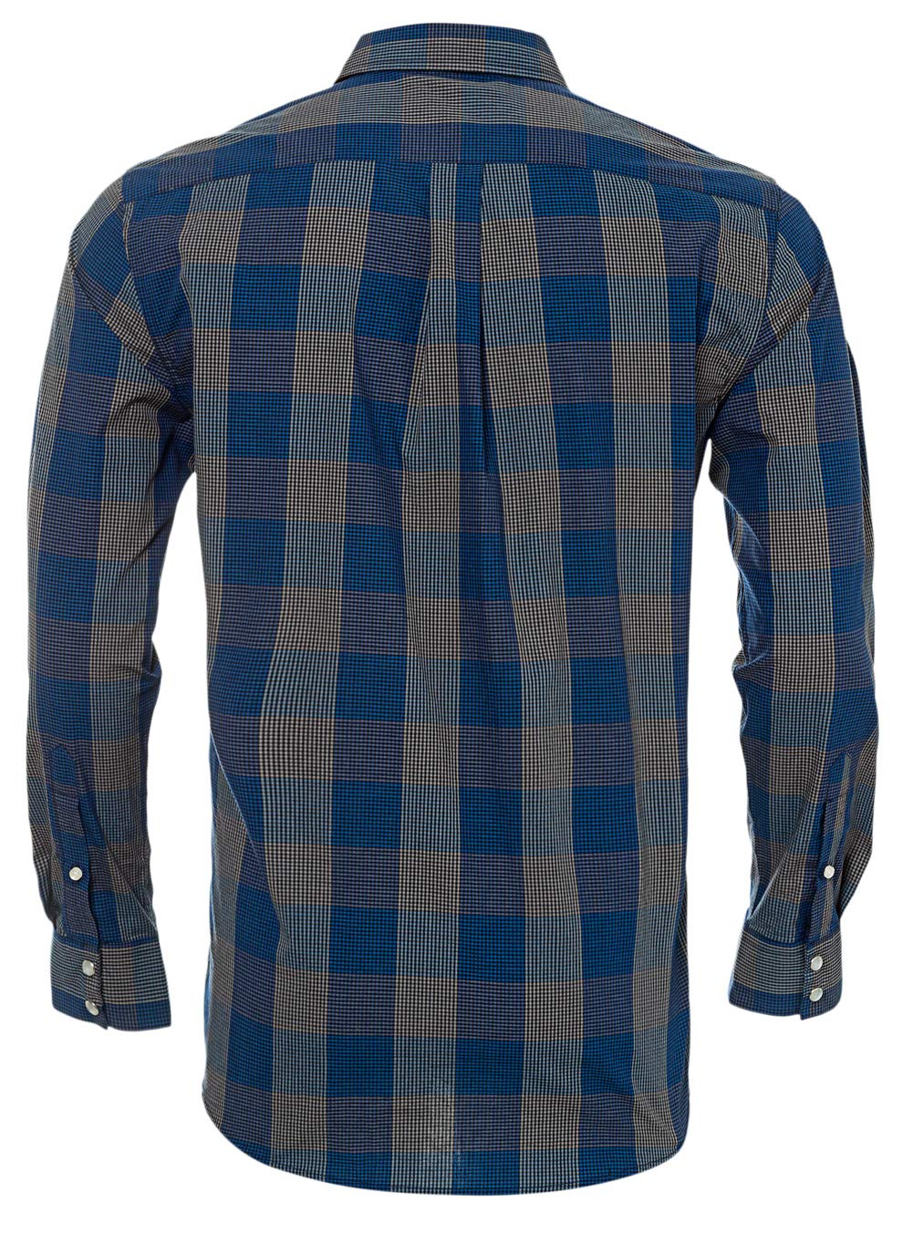 **Men's Western Snap Button Plaid Long Sleeve Shirts - Regular Fit Casual Shirt for Cowboy, Rodeo & Outdoor Wear**
