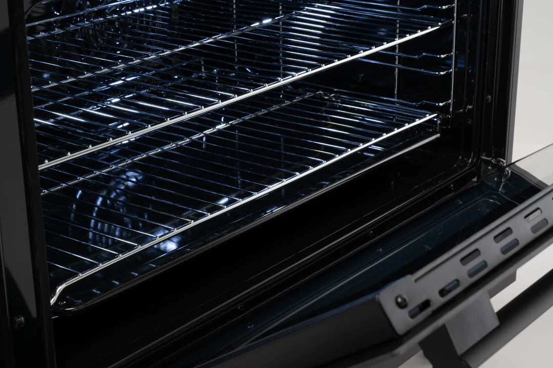 Euro EO90FSDPBL 90cm Dual Fuel Freestanding Oven - Professional Gas & Electric Range with 3-Year Warranty | Perfect for Home Kitchens, Restaurants & Baking Enthusiasts