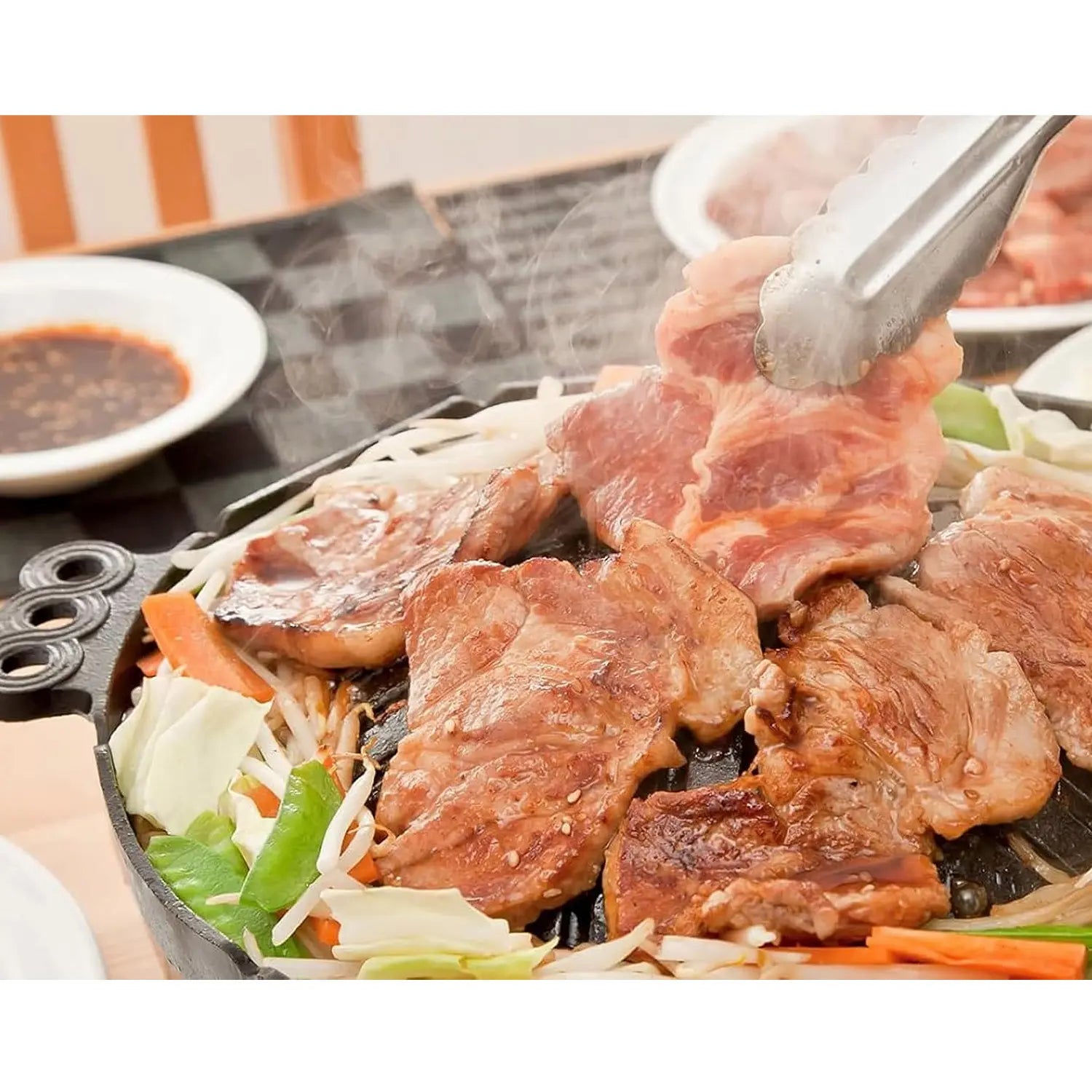 Premium Ikenaga Cast Iron Genghis Khan Grill Pan - Authentic Japanese BBQ Grill for Outdoor Cooking, Camping & Backyard Parties