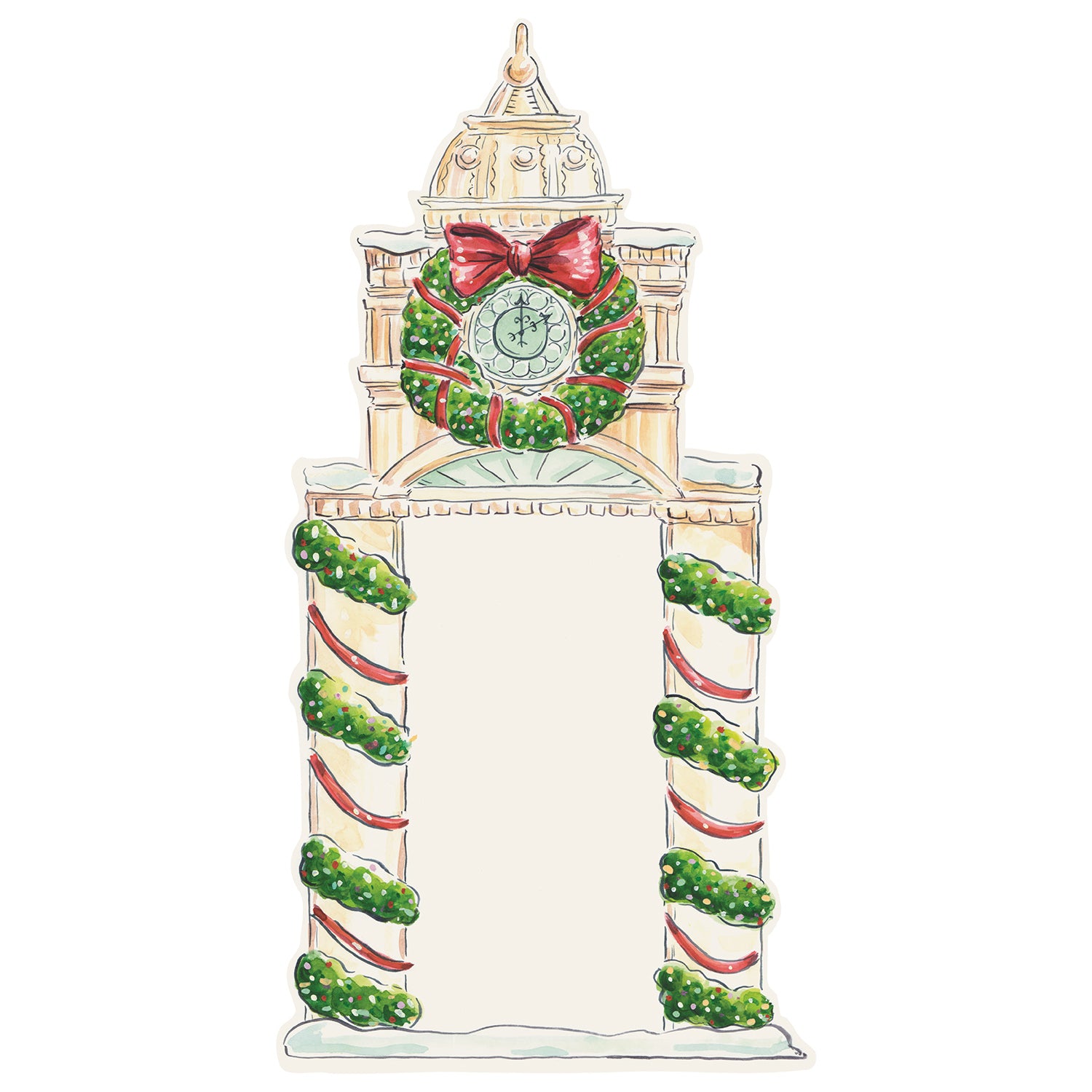 Elegant Clock Tower Table Card - Perfect for Weddings, Anniversaries & Special Events - Decorative Place Card Holder
