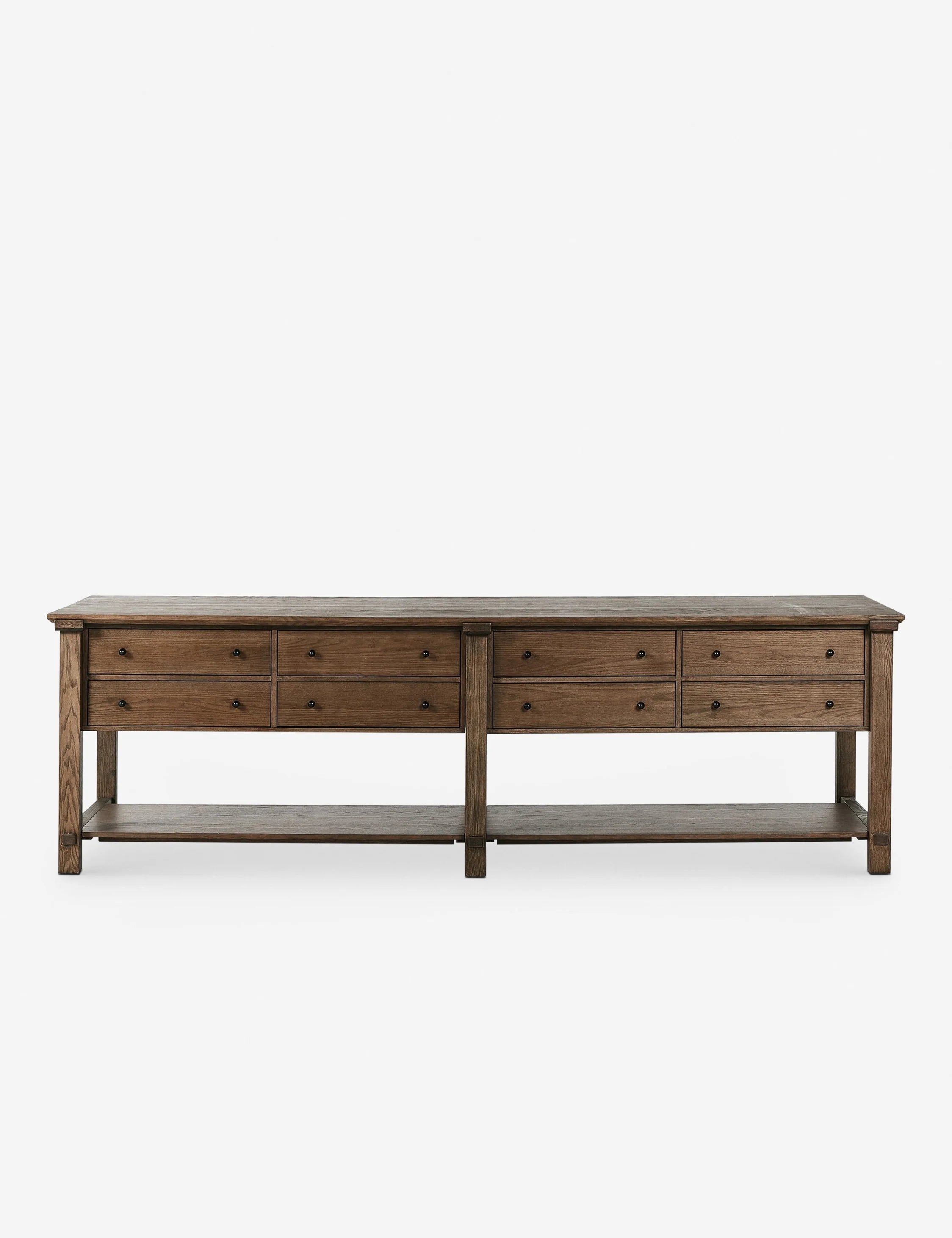 Burke Kitchen Island with Storage - Modern Rolling Kitchen Cart with Butcher Block Top for Small Spaces - Perfect for Food Prep, Dining & Extra Counter Space in Apartments & Tiny Homes