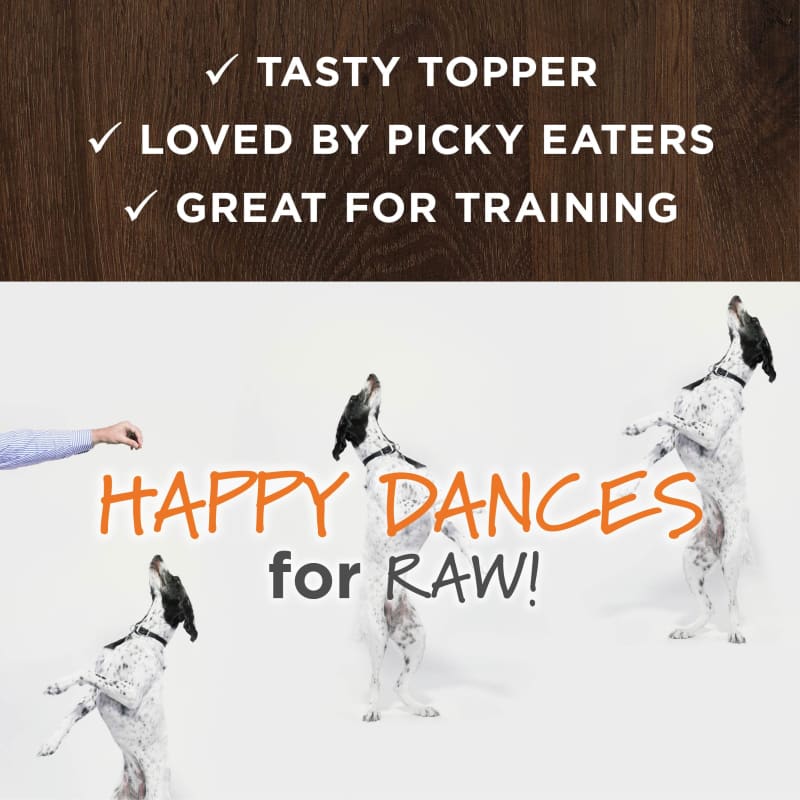 Instinct Freeze Dried Raw Dog Food Topper - Grain Free Skin & Coat Health Recipe for Small & Large Dogs (2 Sizes) | Perfect for Kibble Mixing & Mealtime Enhancement