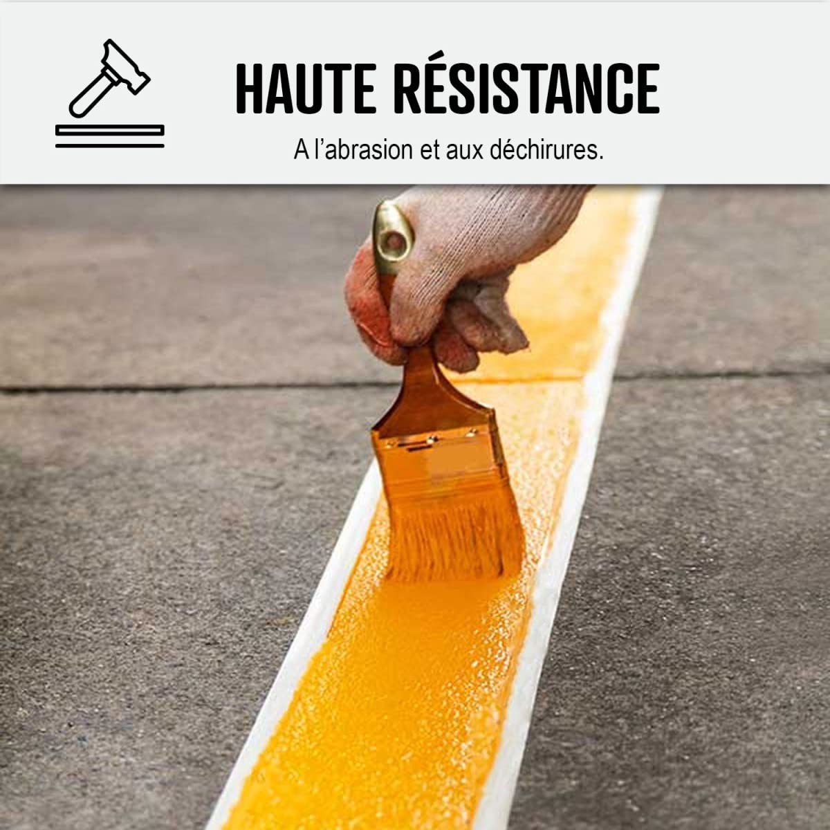 Bituminous and Tar Paint: Asphalt Floor Resin - 15 kg (Covers Up to 30 m² in 2 Coats) Light Brown - ARCANE INDUSTRIES - Ideal for Driveway Repair, Parking Lot Sealing, and Road Surface Protection