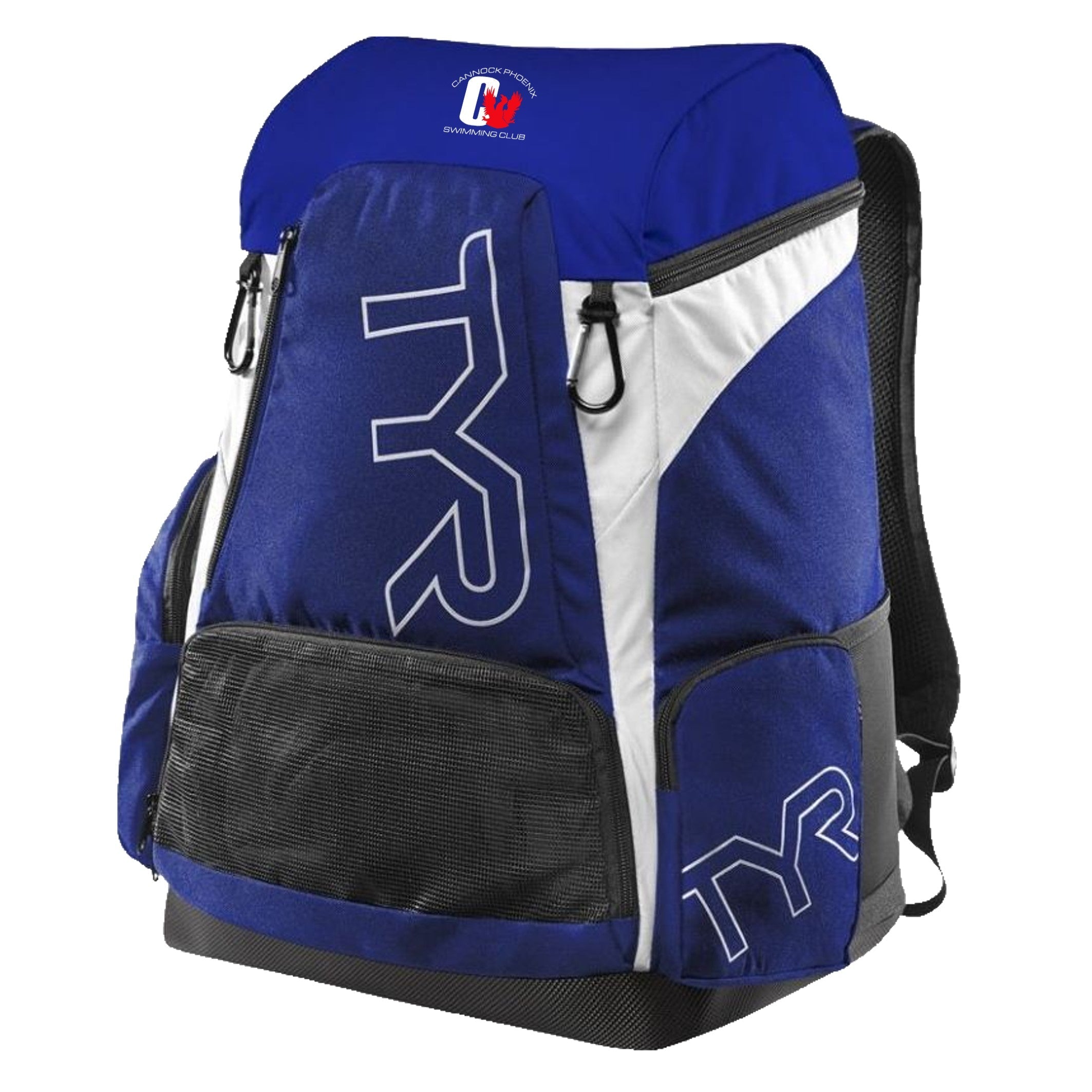 Cannock Phoenix Swimming Club Team Backpack - Waterproof Swim Bag for Competition & Training - Perfect for Swim Meets, Gyms & Travel