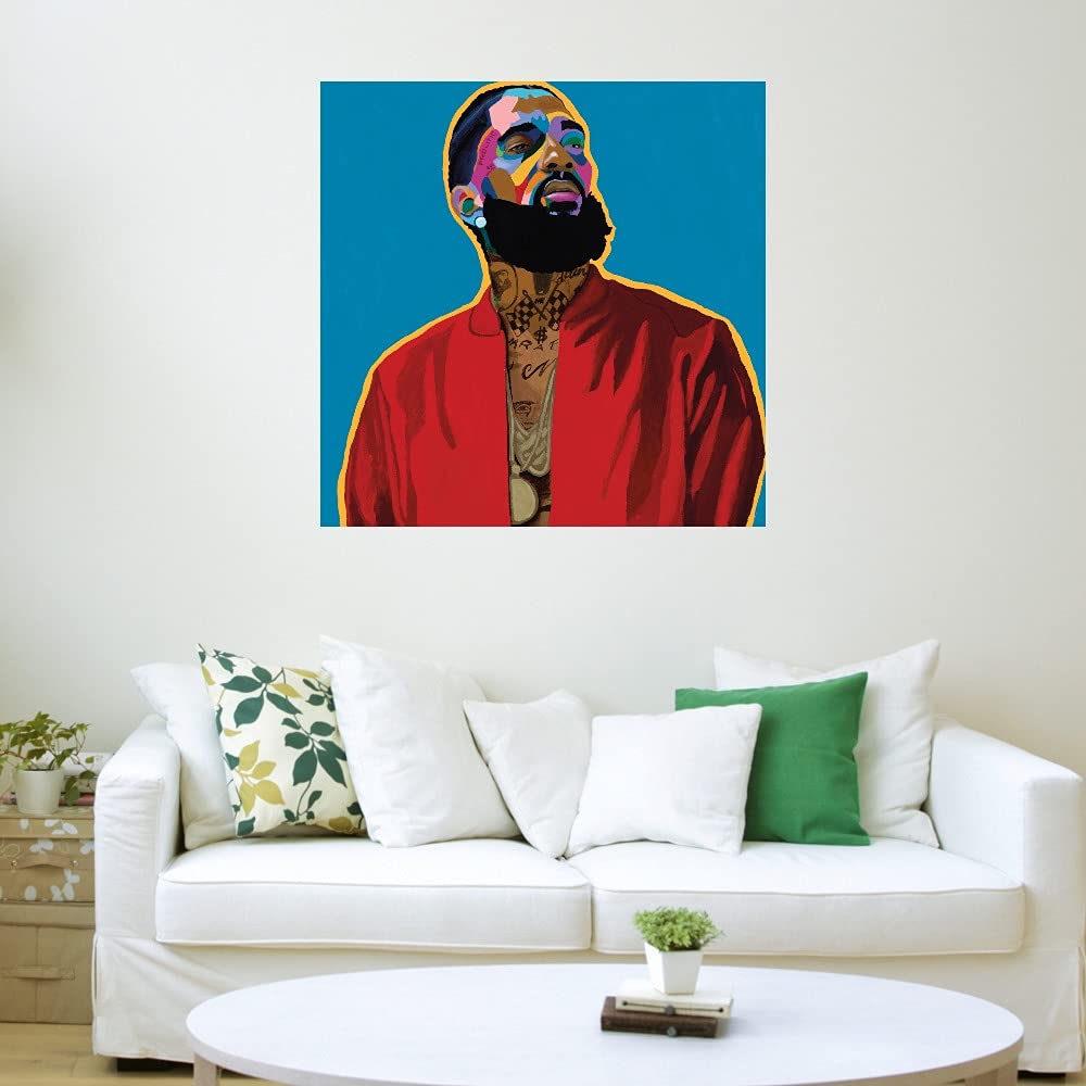 Vakseen 'Nothin Like U' Fine Art Canvas Wall Decor - 22x22 Inches - Ready to Hang - Modern Abstract Painting for Living Room, Bedroom, Office & More - Perfect for Home, Bar & Dining Room Decor