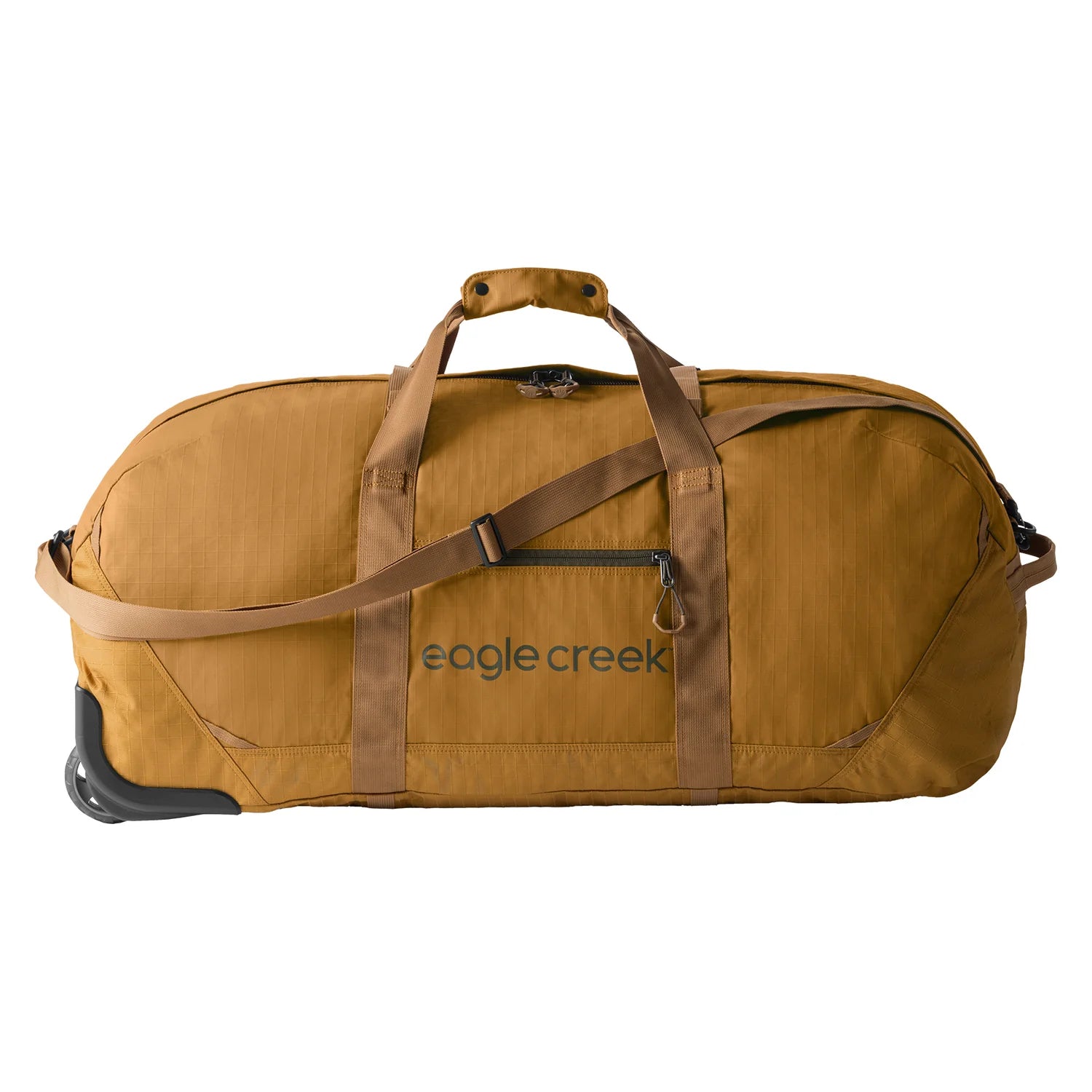 Eagle Creek No Matter What Rolling Duffel 110L - Large Travel Duffel Bag with Wheels, Safari Brown - Perfect for Adventure Travel, Camping & Airplane Luggage