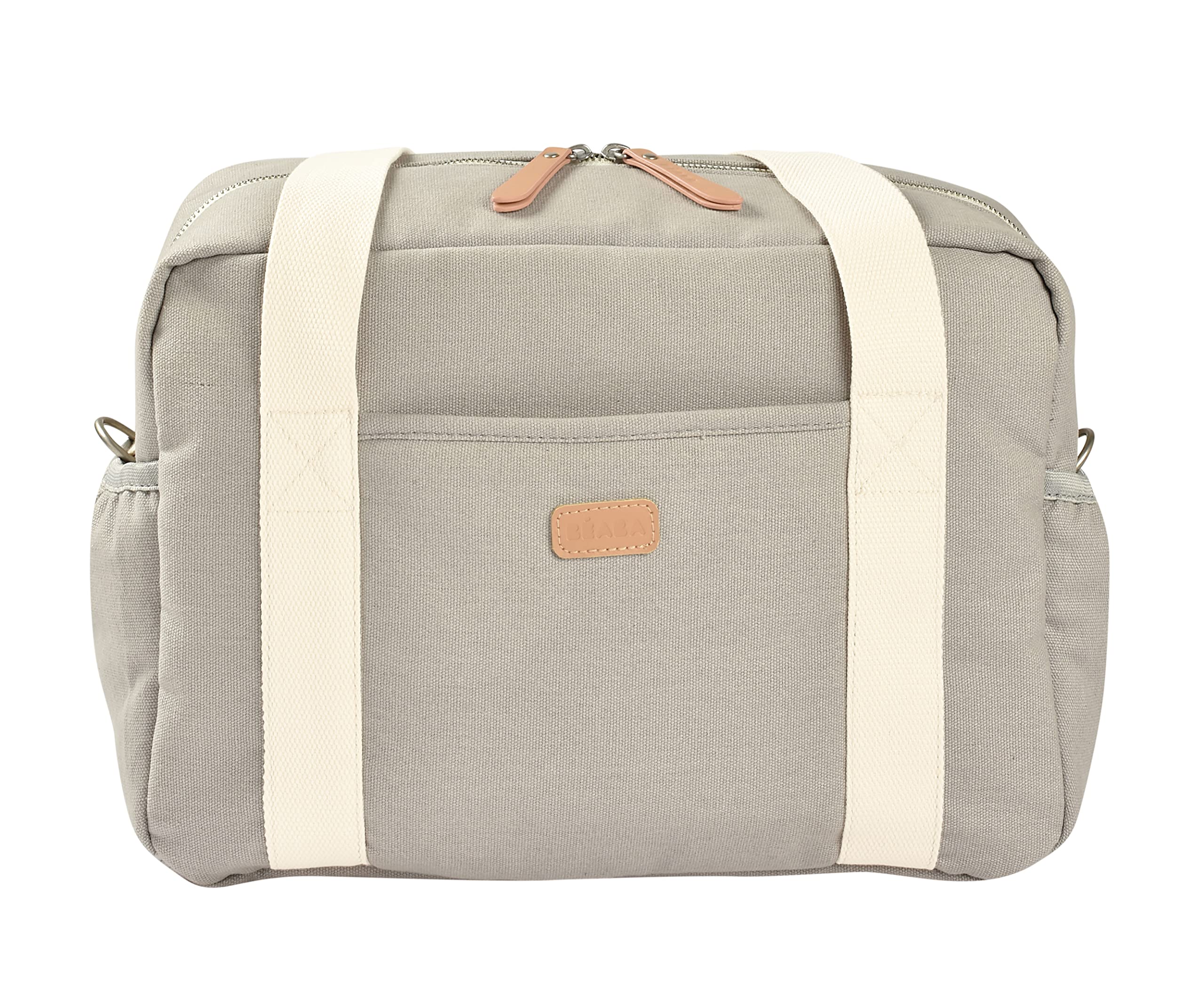 BEABA Paris Large Capacity Diaper Bag for Baby Stroller - Waterproof Baby Essentials Organizer with Adjustable Shoulder Strap | Perfect for Travel, Daycare & On-the-Go Parents