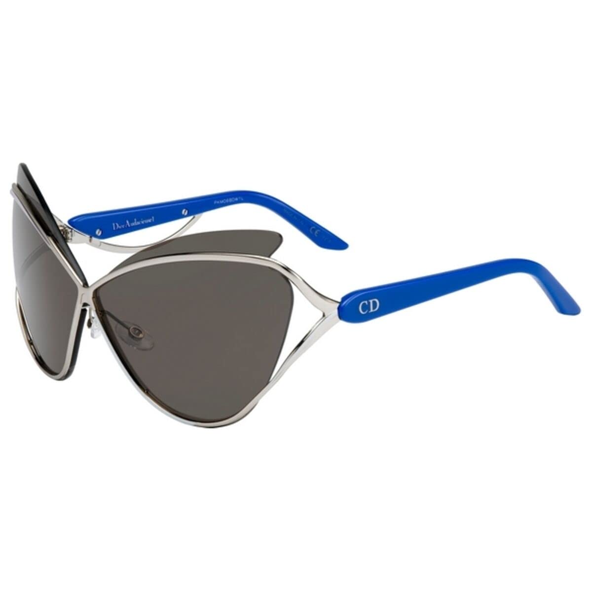 Dior Grey Polarized Women's Sunglasses DIORAUDACIEUSE1 4CL 72 - UV Protection Fashion Shades for Driving, Beach & Outdoor Activities