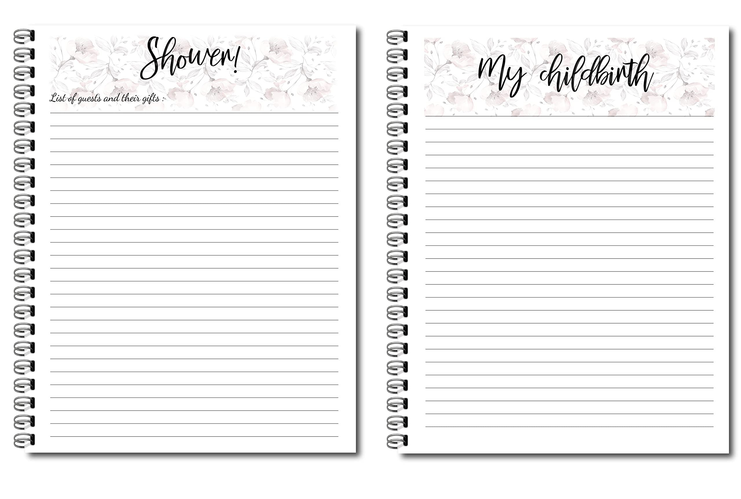 Pregnancy Journal in English - Track Your Baby's Growth & Memories | Perfect for Expecting Moms & Baby Shower Gifts