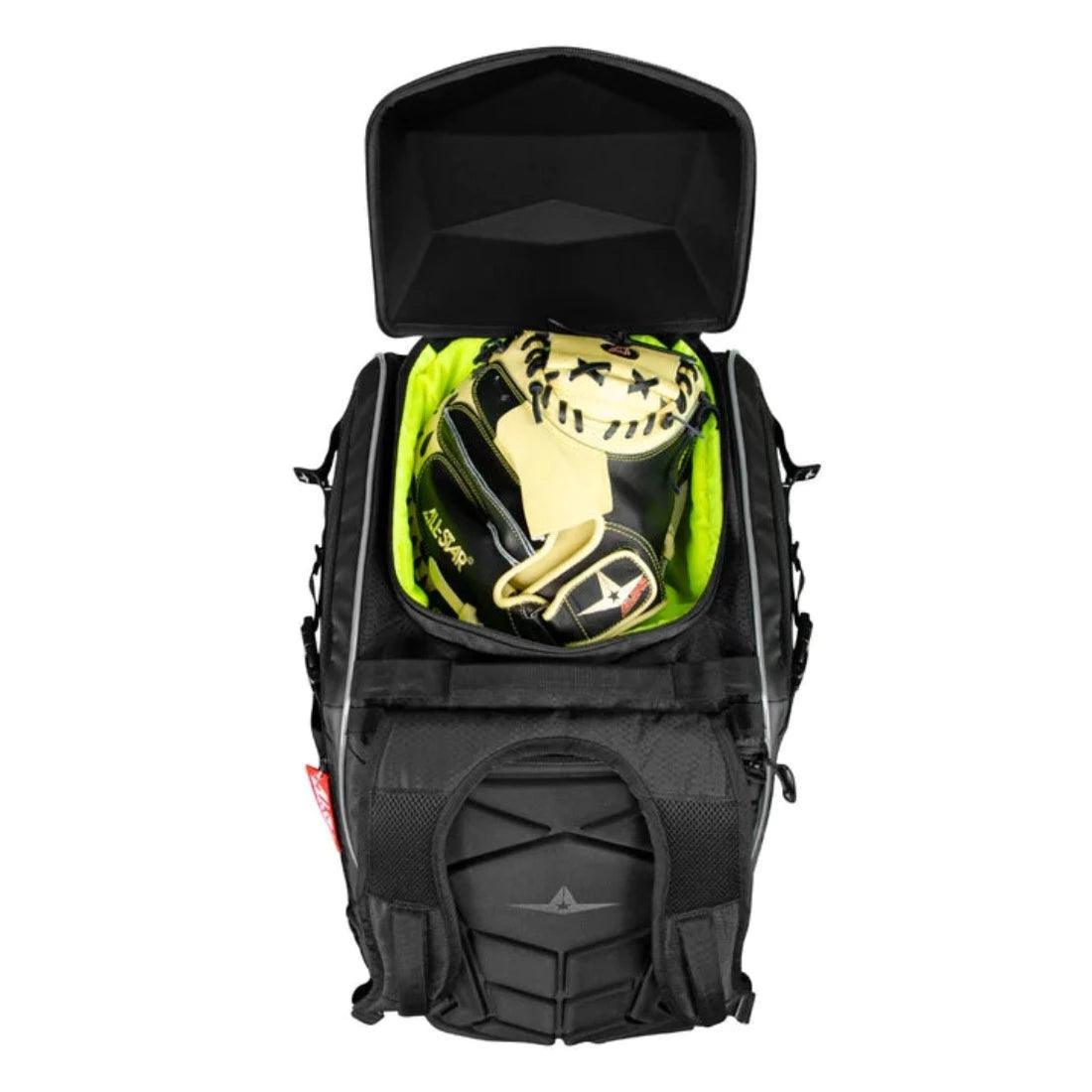 All Star MVP Pro Catcher's Batpack - Durable Baseball Equipment Bag for Players & Coaches | Perfect for Training, Games & Travel