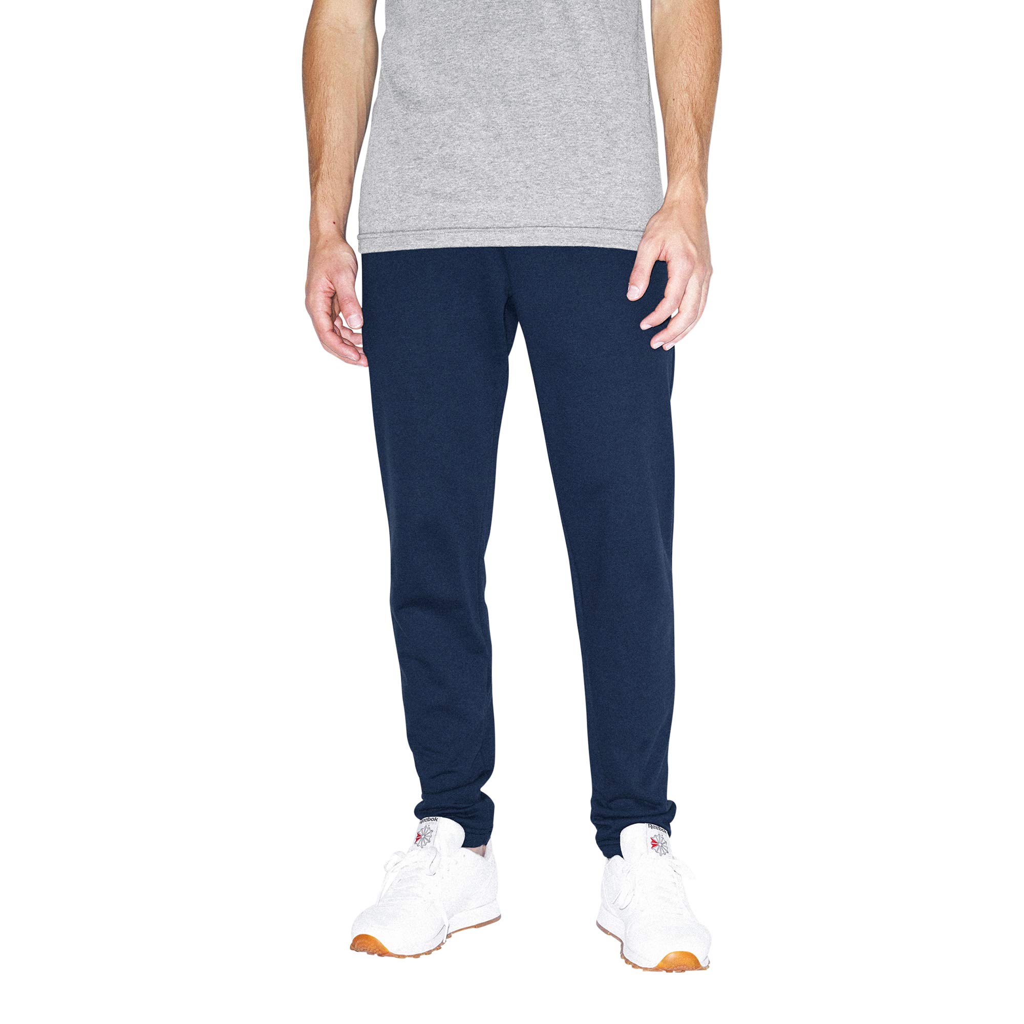 American Apparel Men's California Fleece Slim Fit Jogger Pants - Soft & Comfortable Casual Lounge Wear for Home, Gym & Outdoor Activities