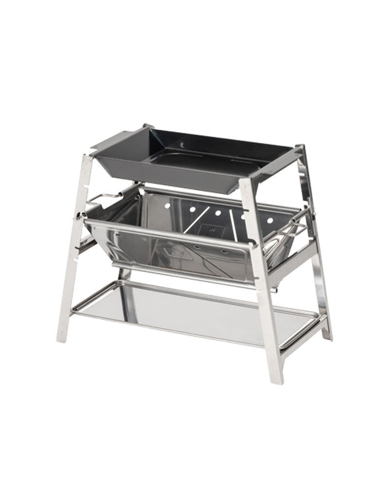 Takibi SR Portable Fire Pit - Compact & Lightweight for Camping, Backyard, and Outdoor Adventures