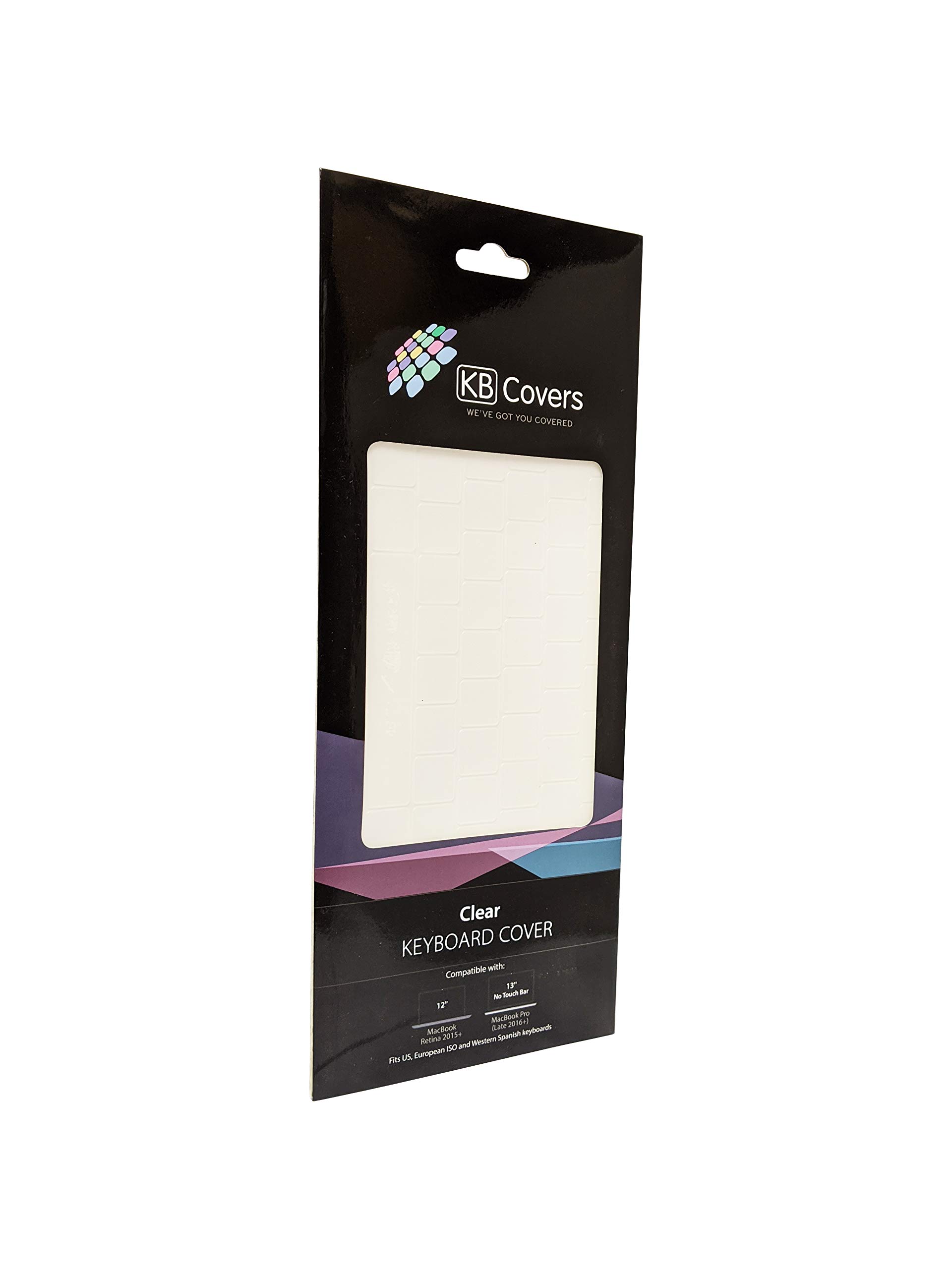 KB Covers Clear Keyboard Protector for MacBook 12