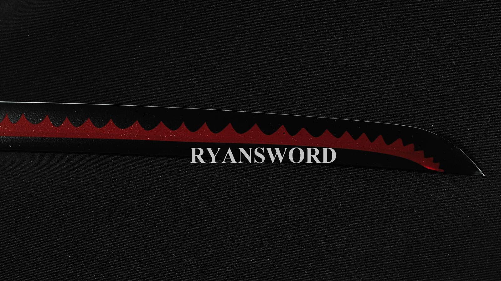 Shusui Sword - One Piece Anime Roronoa Zoro Katana with Folded Steel Blade, Full Tang, Sharp Edge - Perfect for Cosplay, Collection & Martial Arts Training