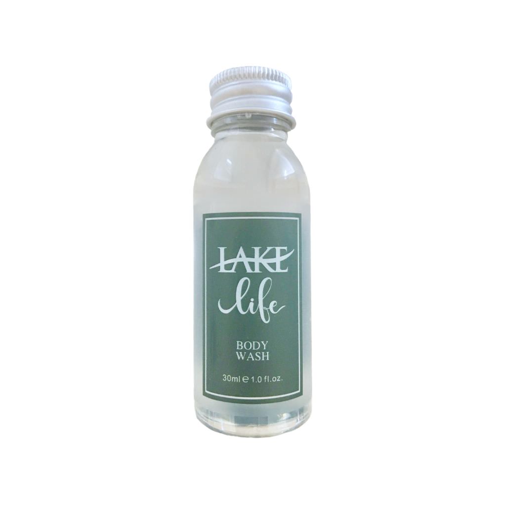 Lake Life Body Wash 30ml - Natural & Refreshing Shower Gel for Sensitive Skin | Perfect for Daily Use, Travel & Gym