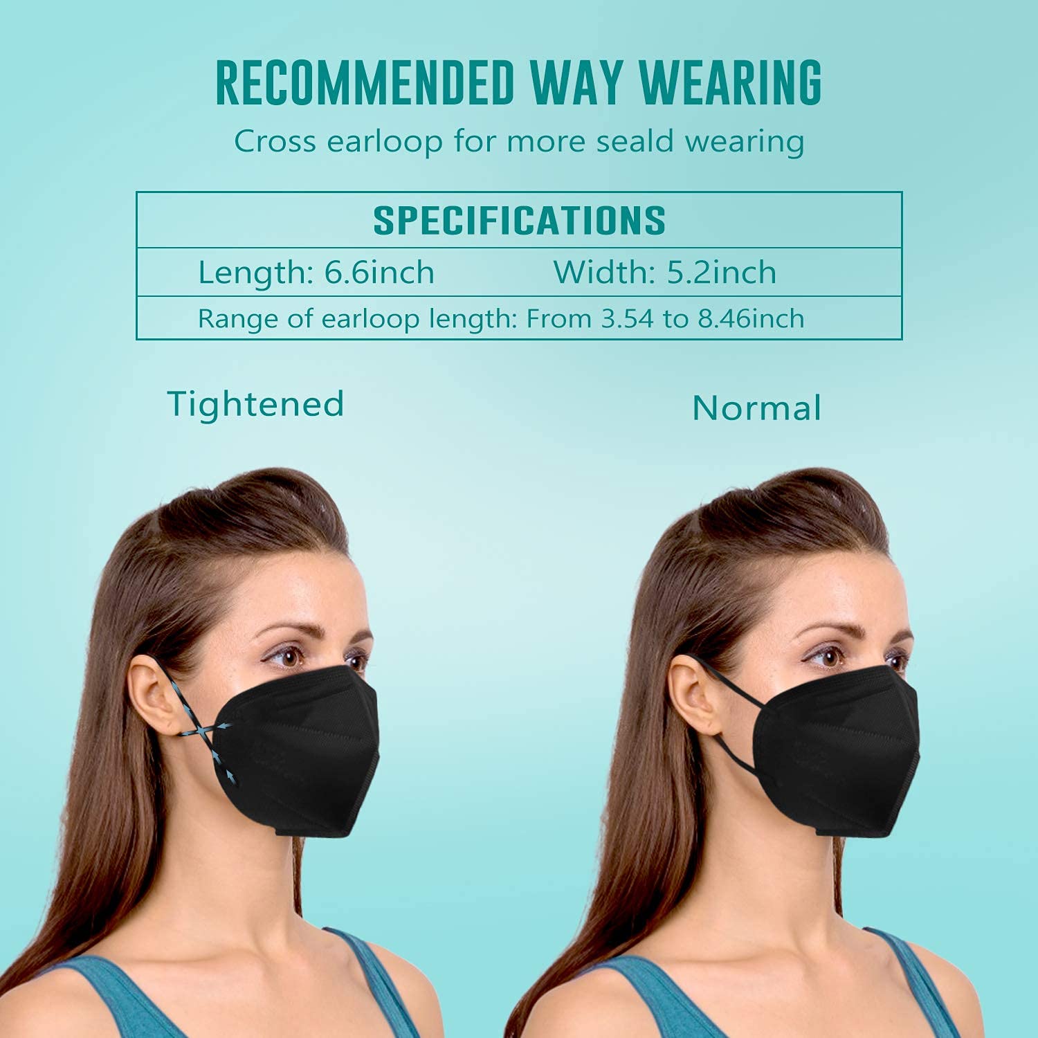 GreatDio (Pack of 10) NIOSH Approved N95 Respirator Masks - Individually Wrapped, 5-Layer Protection for Dust, Pollen & Particles - Ideal for Construction, Healthcare & Daily Protection