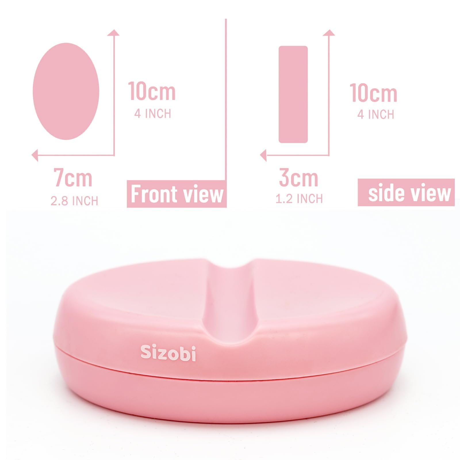 Sizobi Magnetic Pin Holder - Strong Magnetic Pin Cushion for Sewing & Quilting | Needle Organizer, Bobby Pin & Paper Clip Storage | Perfect for Sewing Kits, Craft Rooms & DIY Projects (Sewing Pins Not Included)