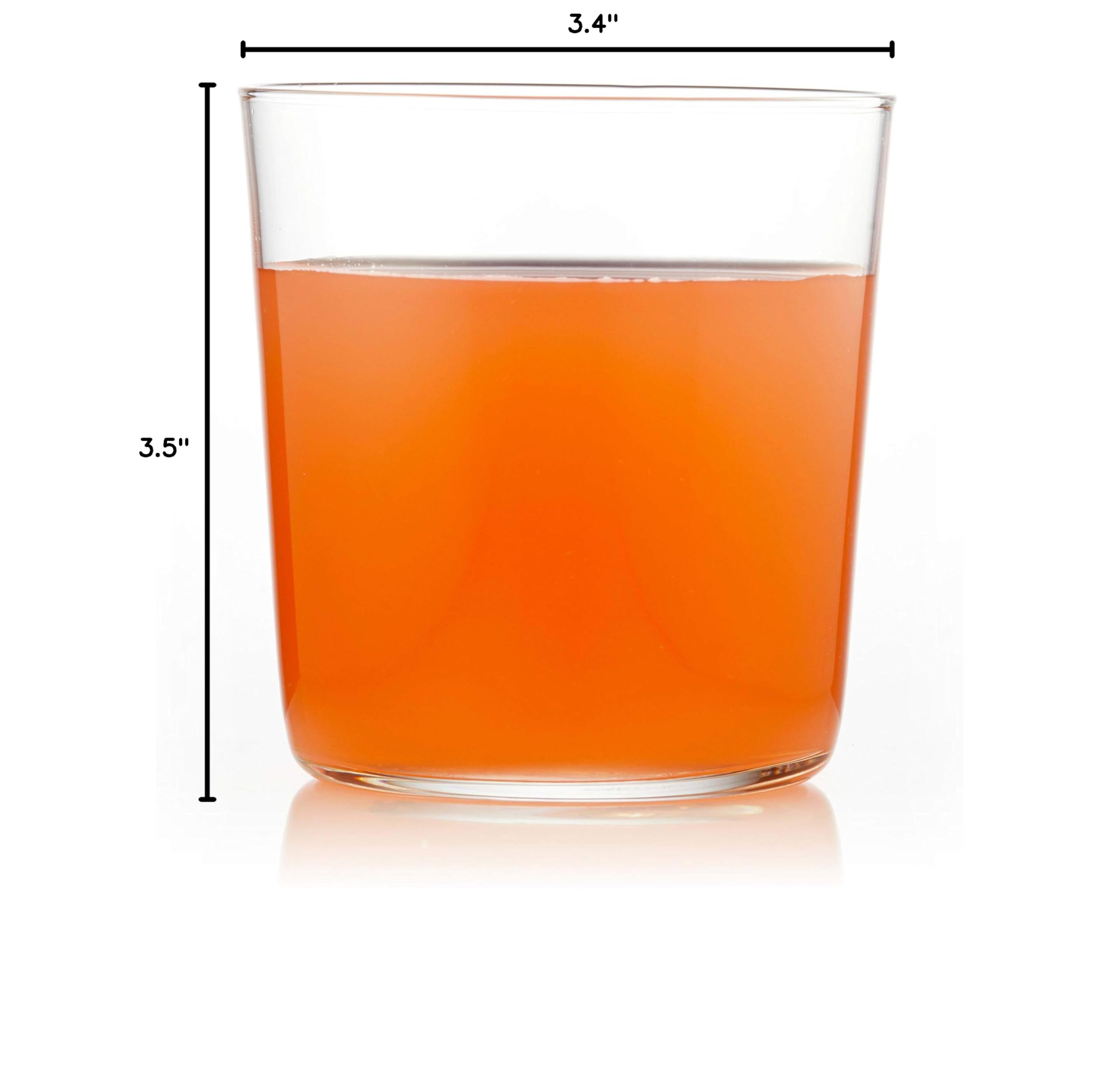 Libbey Café Rocks Glasses Set of 8 - Premium Glassware for Whiskey, Cocktails & Beverages - Dishwasher Safe Drinking Glasses for Home Bars, Dinner Parties & Casual Gatherings