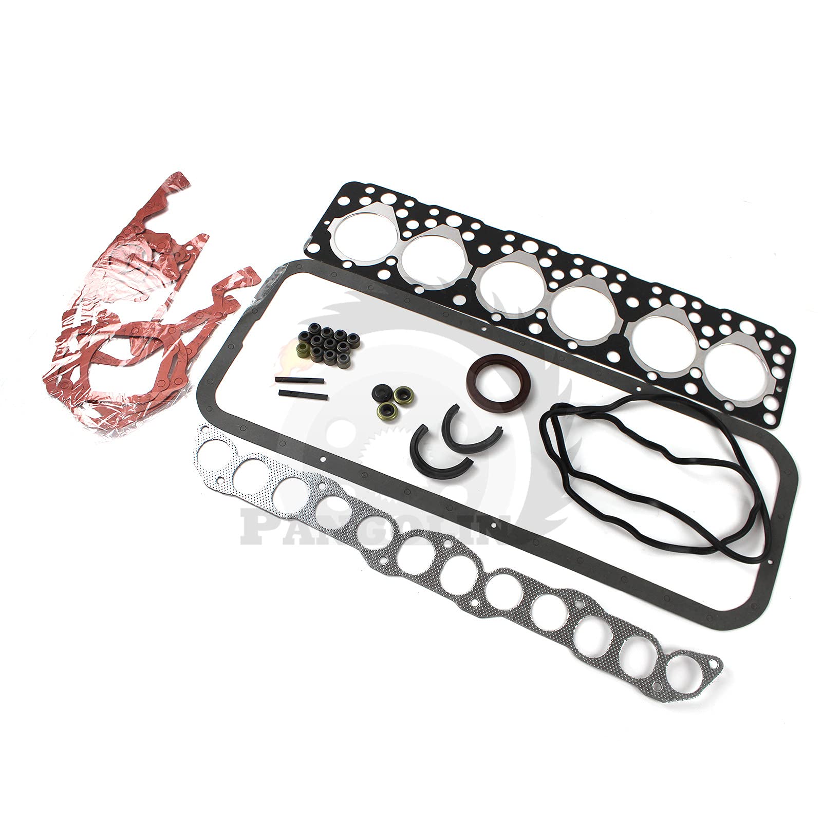 PANGOLIN SD33 SD-33 Engine Gasket Kit for Nissan SD33 SD-33 Diesel 11044-C8600 - Replacement Parts for Excavator & Heavy Equipment - Perfect for Engine Repair & Maintenance