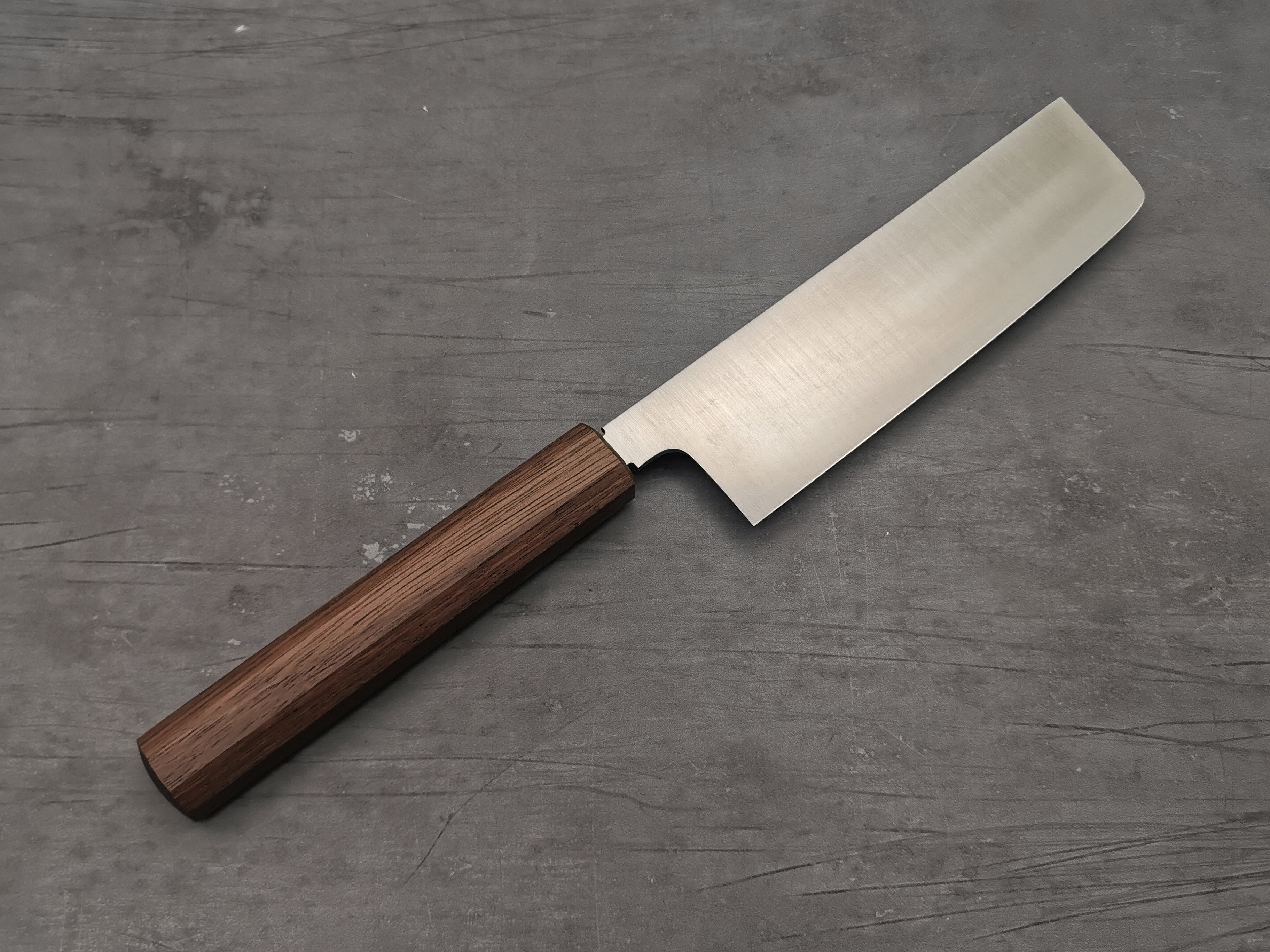 Konosuke HD2 Japanese Nakiri Knife - High Carbon Steel Vegetable Knife for Professional Chefs & Home Cooking, Perfect for Slicing, Dicing & Chopping Vegetables