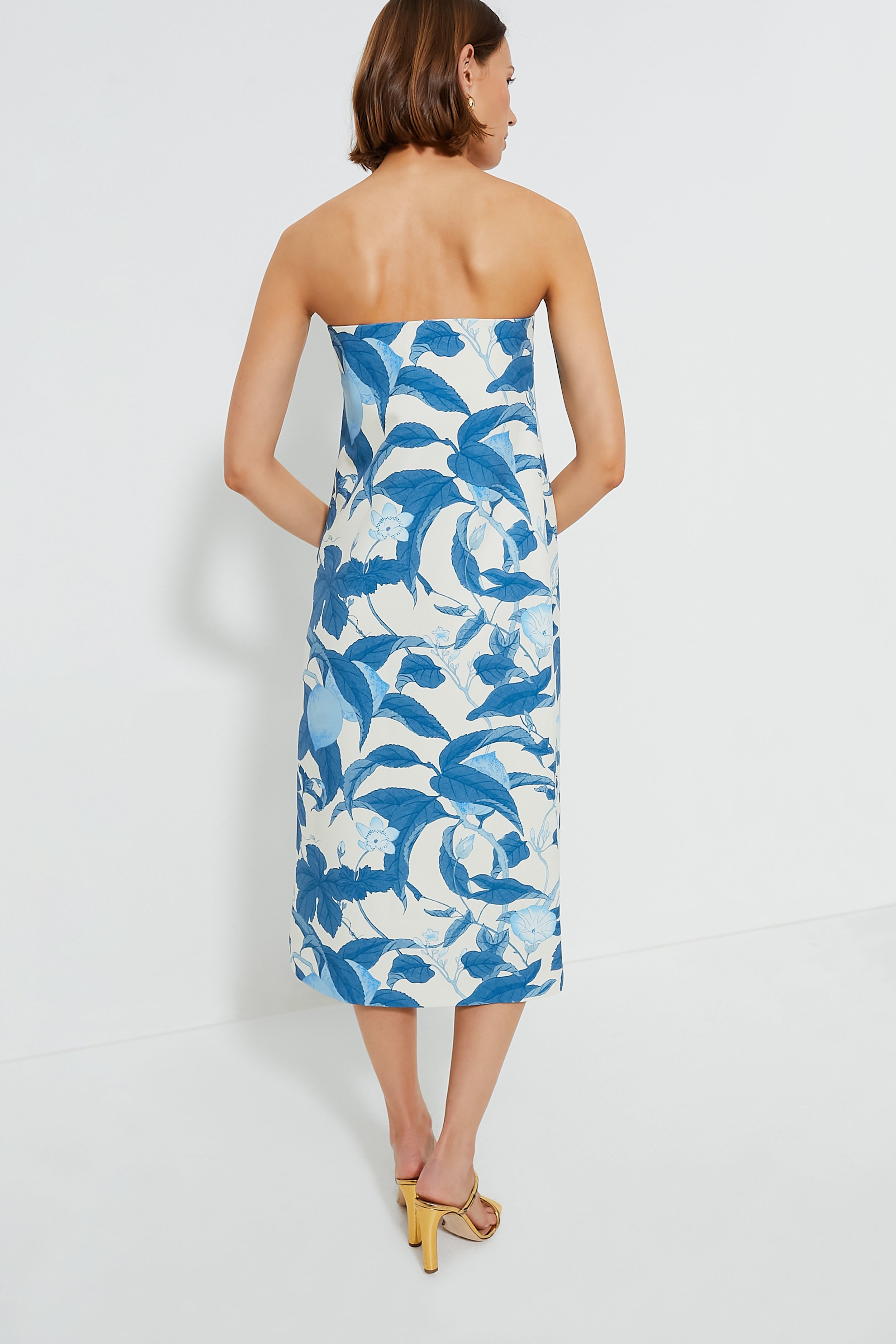 Bonnie Blossom Marin Dress for Women - Floral Summer Maxi Dress with Puff Sleeves | Perfect for Beach Vacations, Weddings & Date Nights