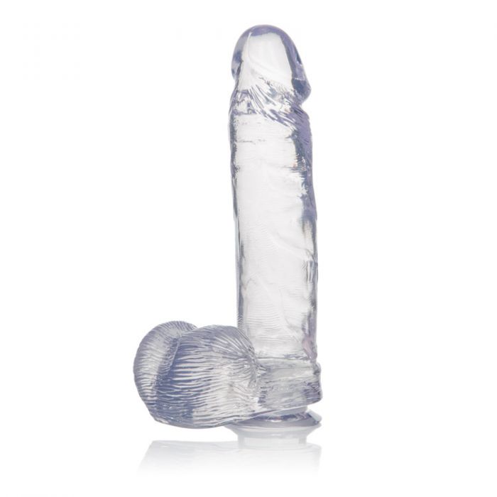 Premium Clear Jelly Royale Dildo 18cm - Ultra-Realistic Silicone Adult Toy for Couples & Solo Play - Enhance Intimacy & Pleasure in the Bedroom