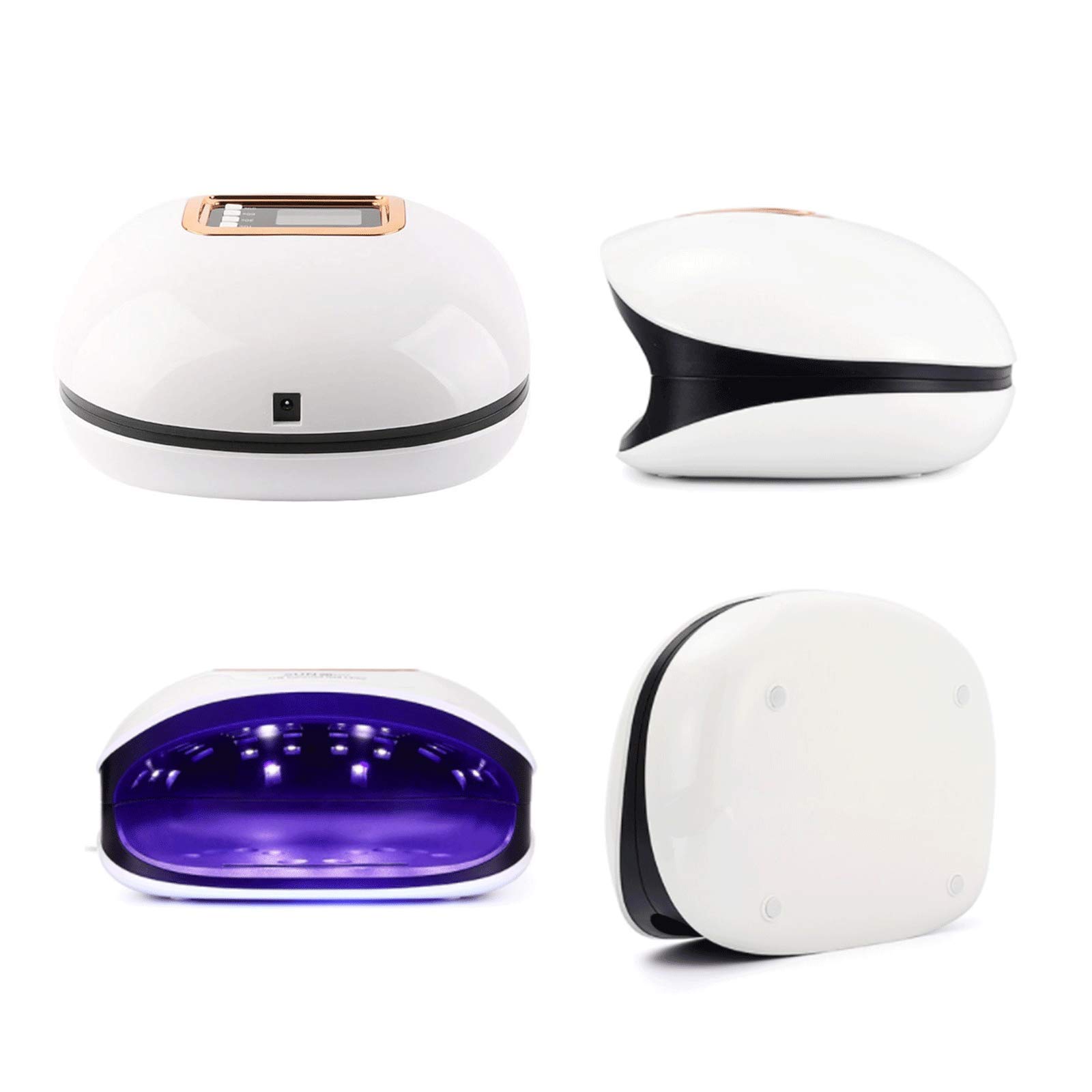 72W UV LED Nail Lamp with 36 LED Beads - 4 Timer Settings (10s/30s/60s/99s) & Auto Sensor - Professional Salon-Grade Nail Dryer for Gel Polish Curing - Perfect for Home Manicure, Nail Art DIY & Professional Salon Use