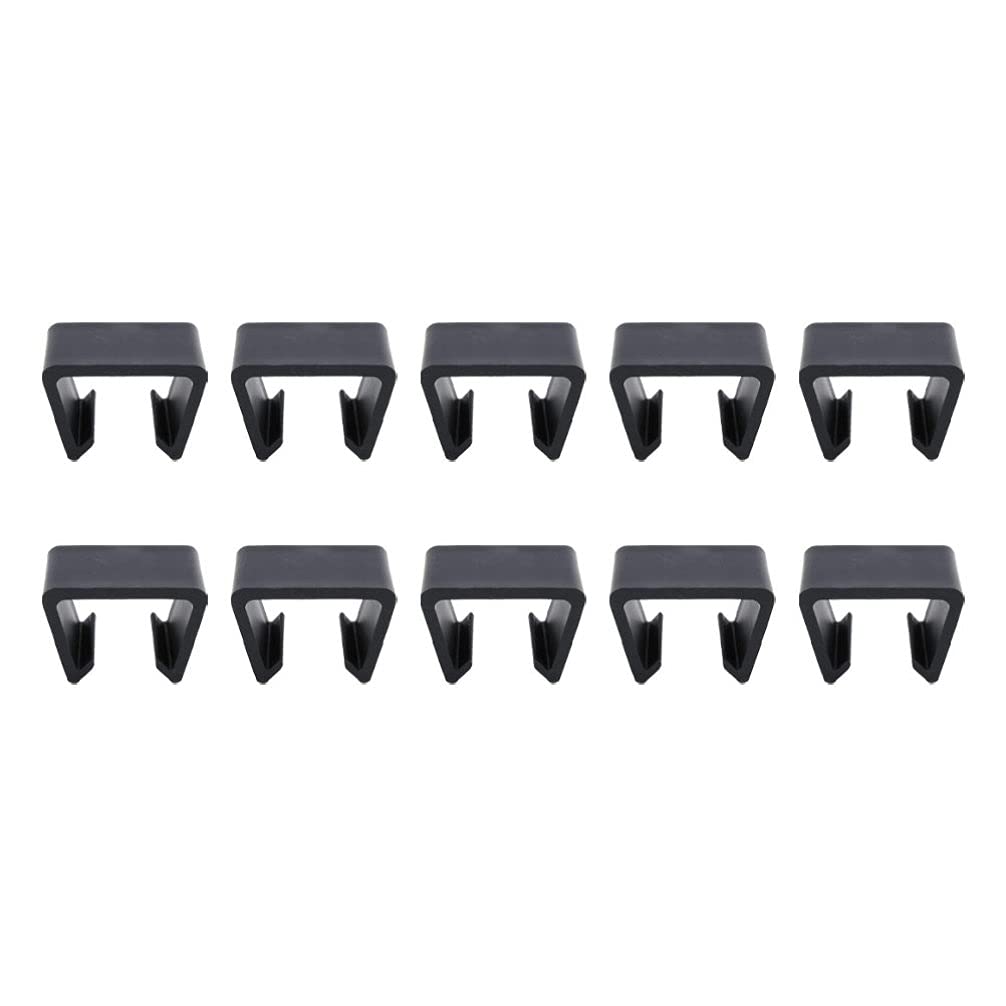 DOITOOL 10-Piece Furniture Clips for Sofa, Couch, Patio & Sectional Chairs - Heavy Duty Plastic Clips for Rattan, Wicker & Outdoor Furniture - Secure Cushions & Prevent Sliding (Ideal for Living Room, Garden & Poolside)