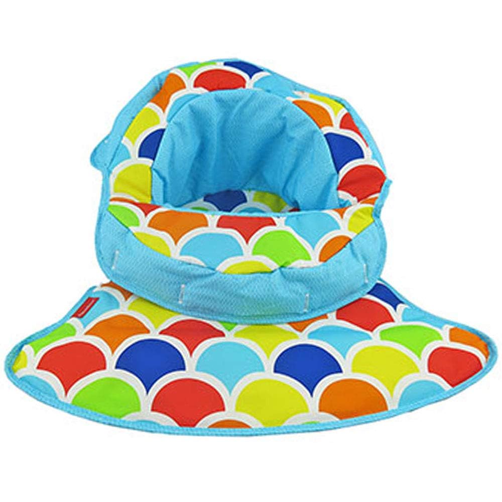 Fisher-Price Sit-Me-Up Baby Seat Pad Replacement Part - DRH80 Happy Hills Print - Compatible with Fisher-Price Infant Seats - Perfect for Home, Daycare & Travel Use