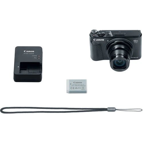 Canon PowerShot SX740 HS Digital Camera with 40x Optical Zoom, 4K Video, Wi-Fi & NFC - Perfect for Travel, Vlogging, and Everyday Photography